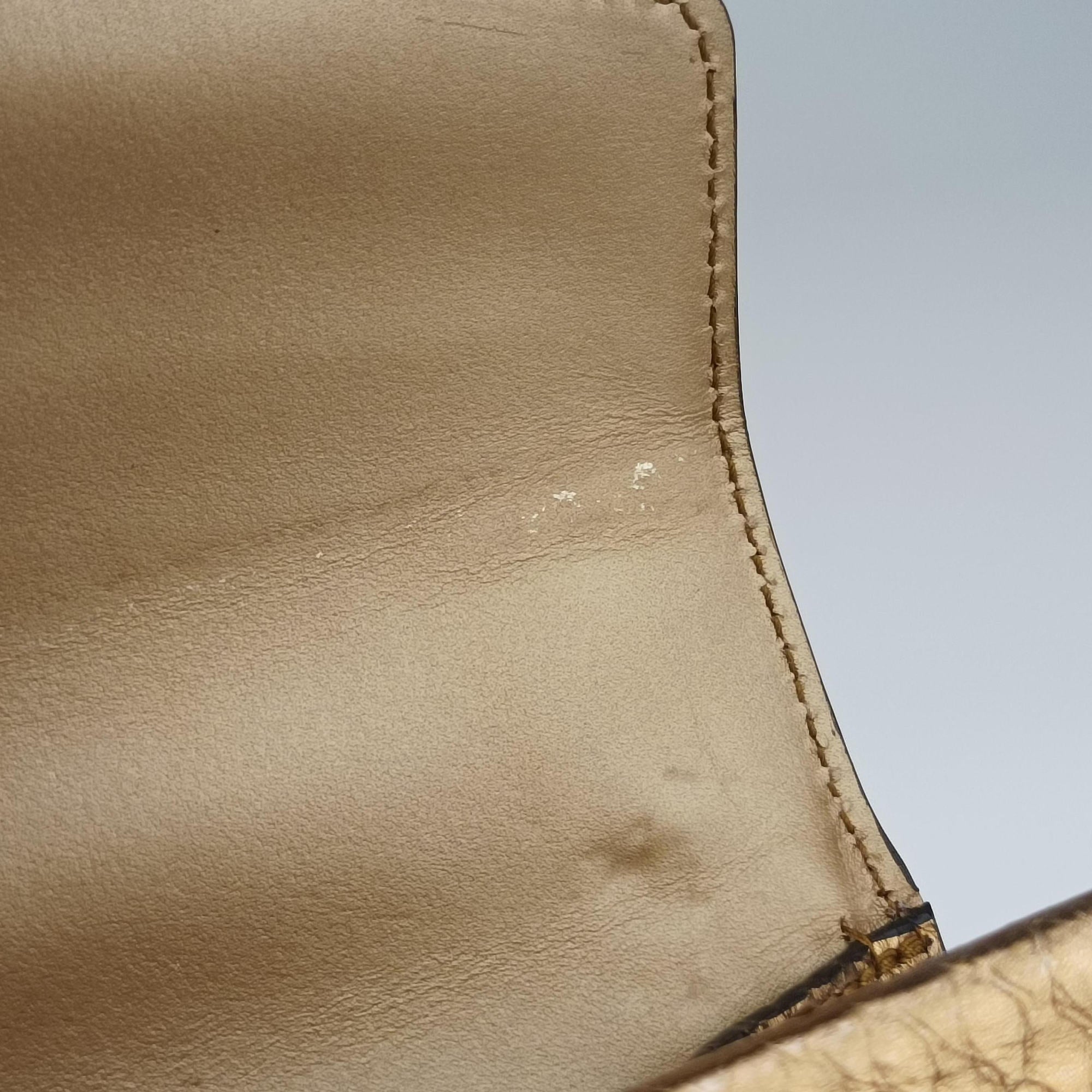 Pre-owned Gucci Dionysus Golden snakeskin 421970 shoulderbag | stylenewstar
