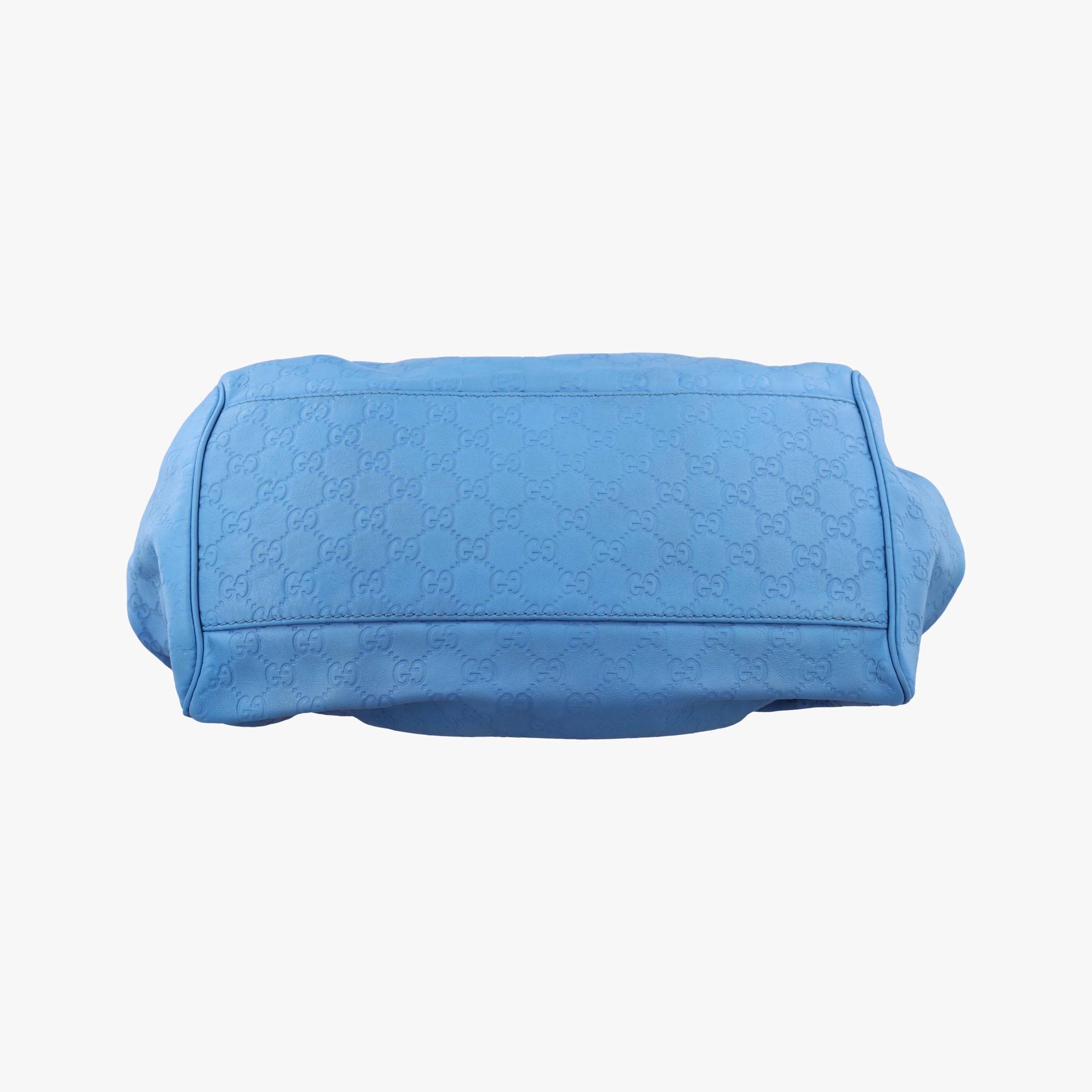 Secondhand Gucci Sukey GUCCISSIMA Blue Leather 223974 shoulderbag | stylenewstar