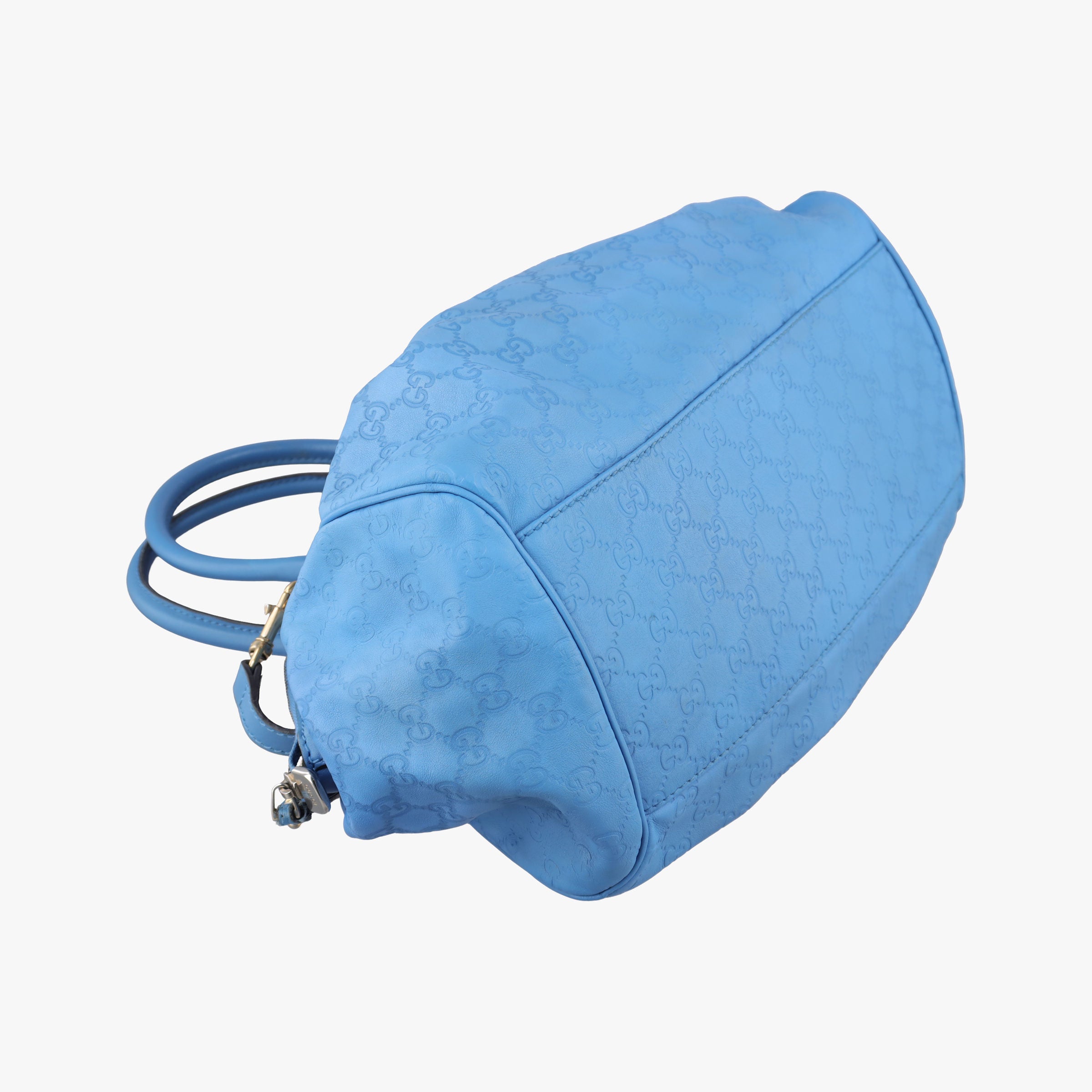 Secondhand Gucci Sukey GUCCISSIMA Blue Leather 223974 shoulderbag | stylenewstar