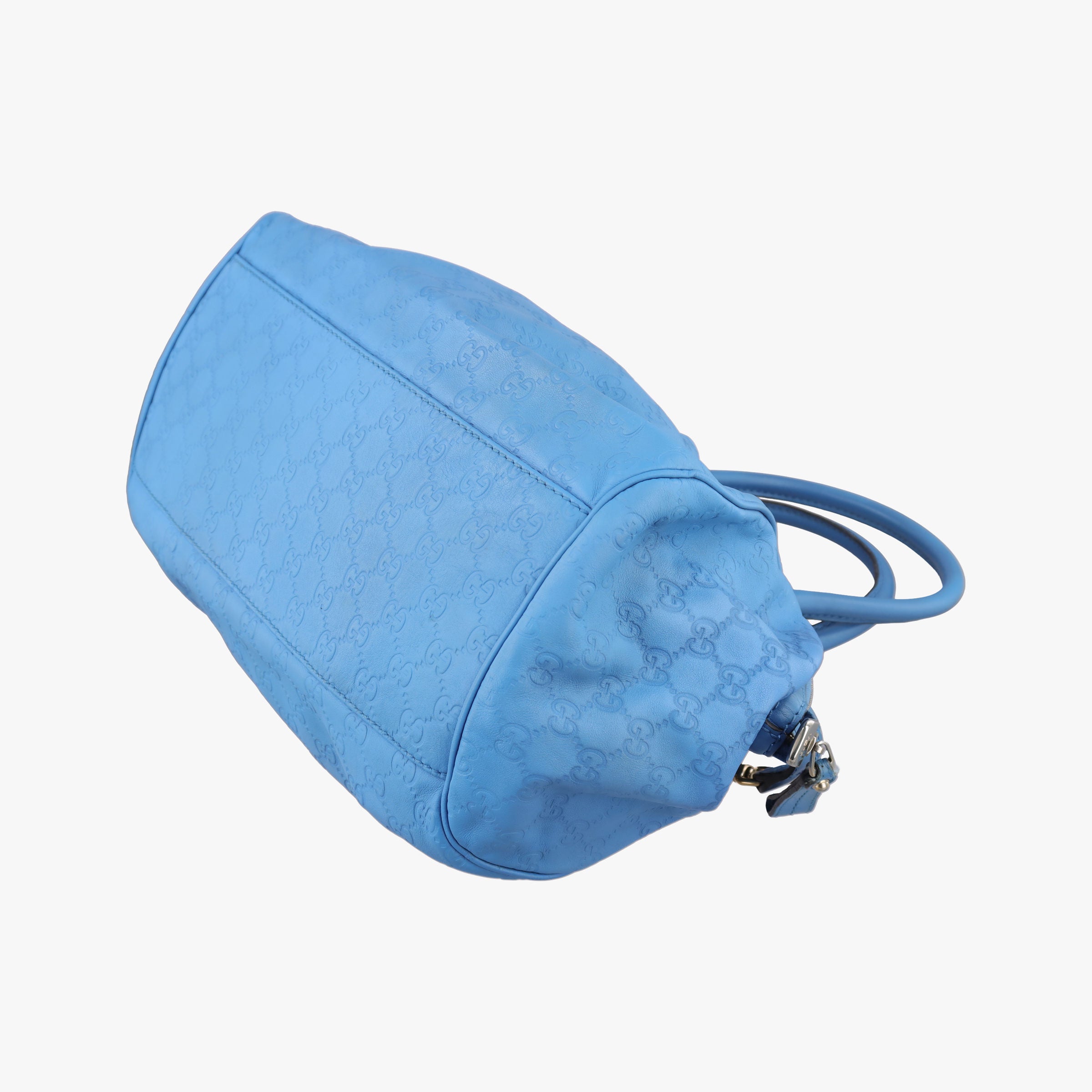 Secondhand Gucci Sukey GUCCISSIMA Blue Leather 223974 shoulderbag | stylenewstar