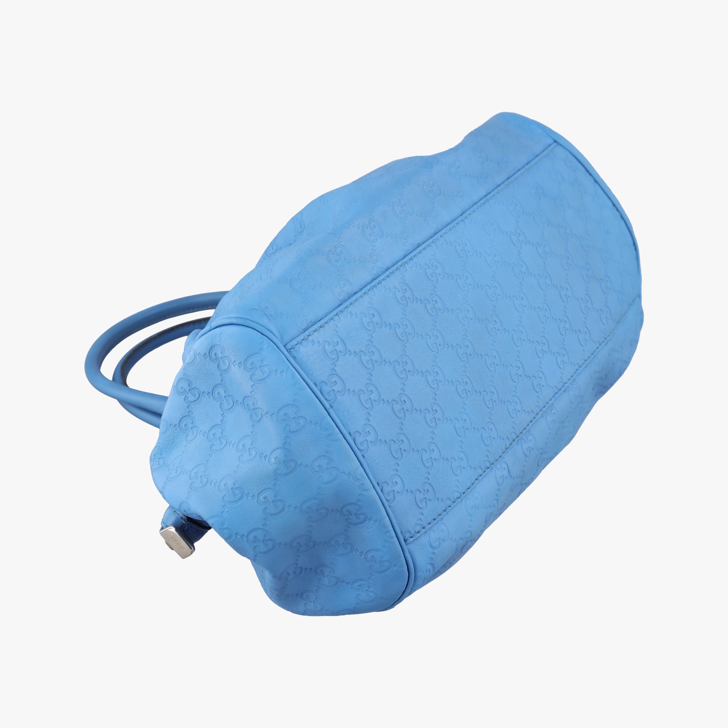 Secondhand Gucci Sukey GUCCISSIMA Blue Leather 223974 shoulderbag | stylenewstar