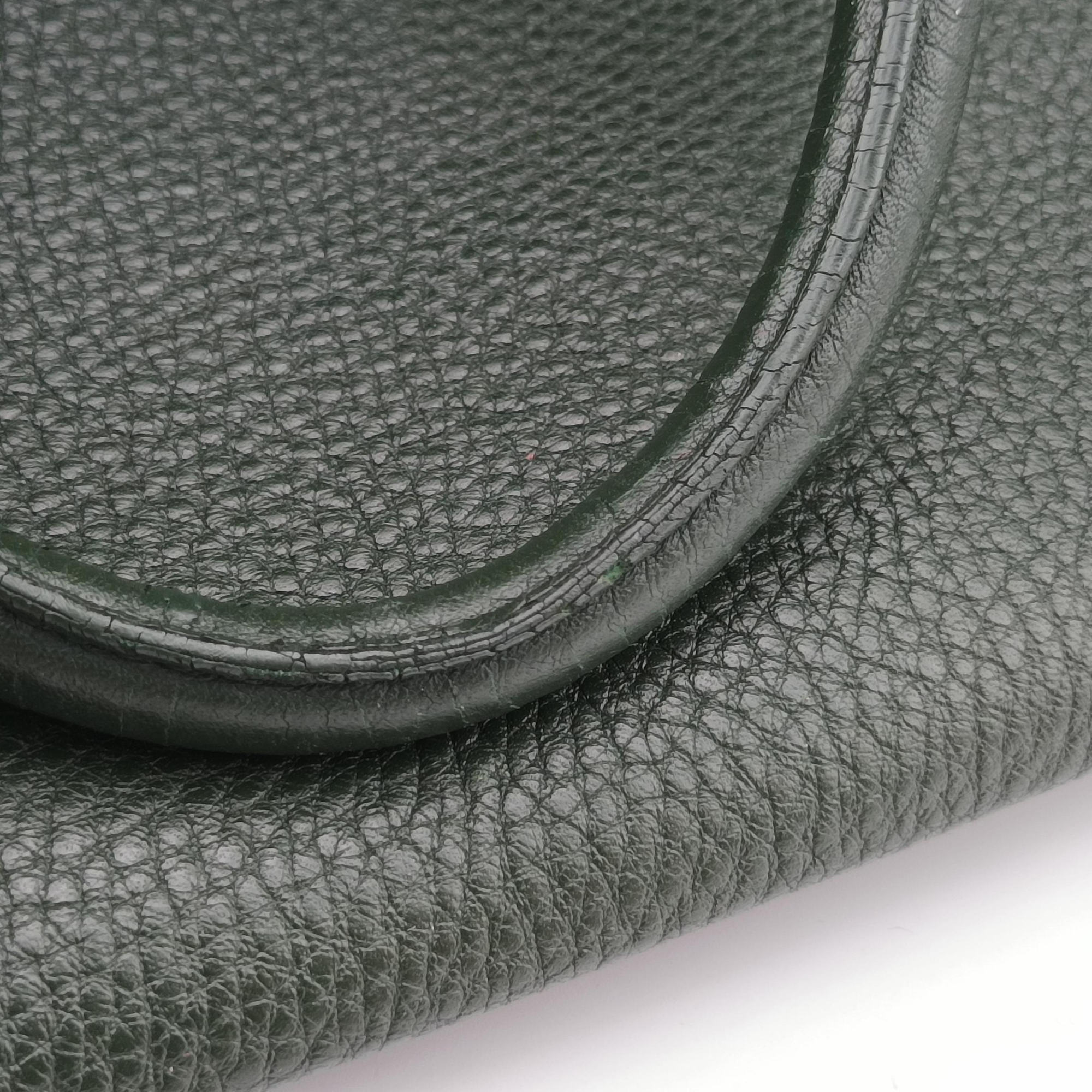 Pre-owned Prada Vitello Daino Verde Leather BN2435 shoulderbag | stylenewstar