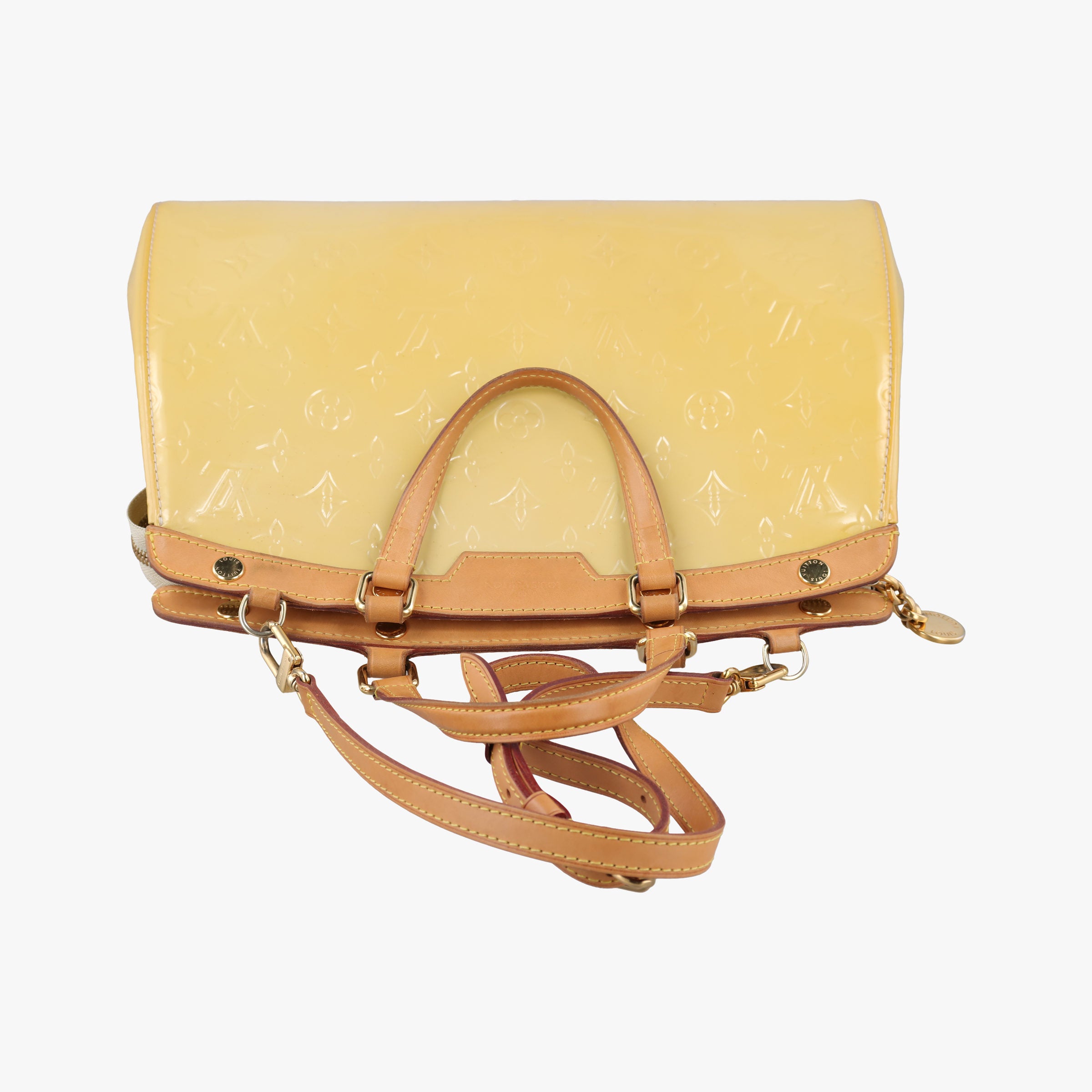 Pre-owned Louis Vuitton Brea MM Dunne Vernis M90180 shoulderbag | stylenewstar