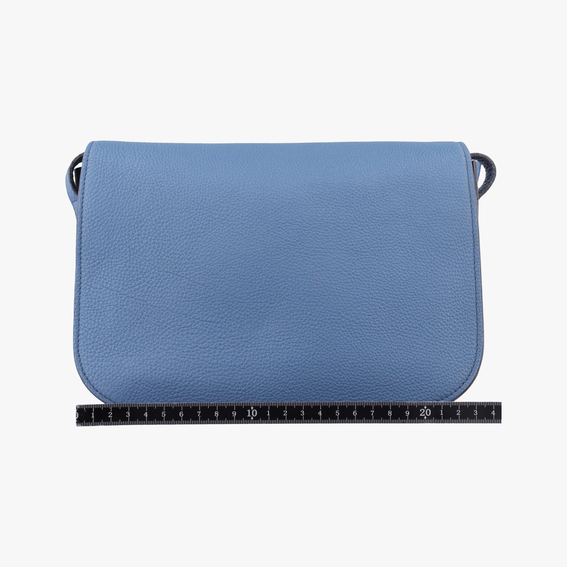 Pre-owned Gucci Bright Bit Blue Leather 353231 shoulderbag | stylenewstar