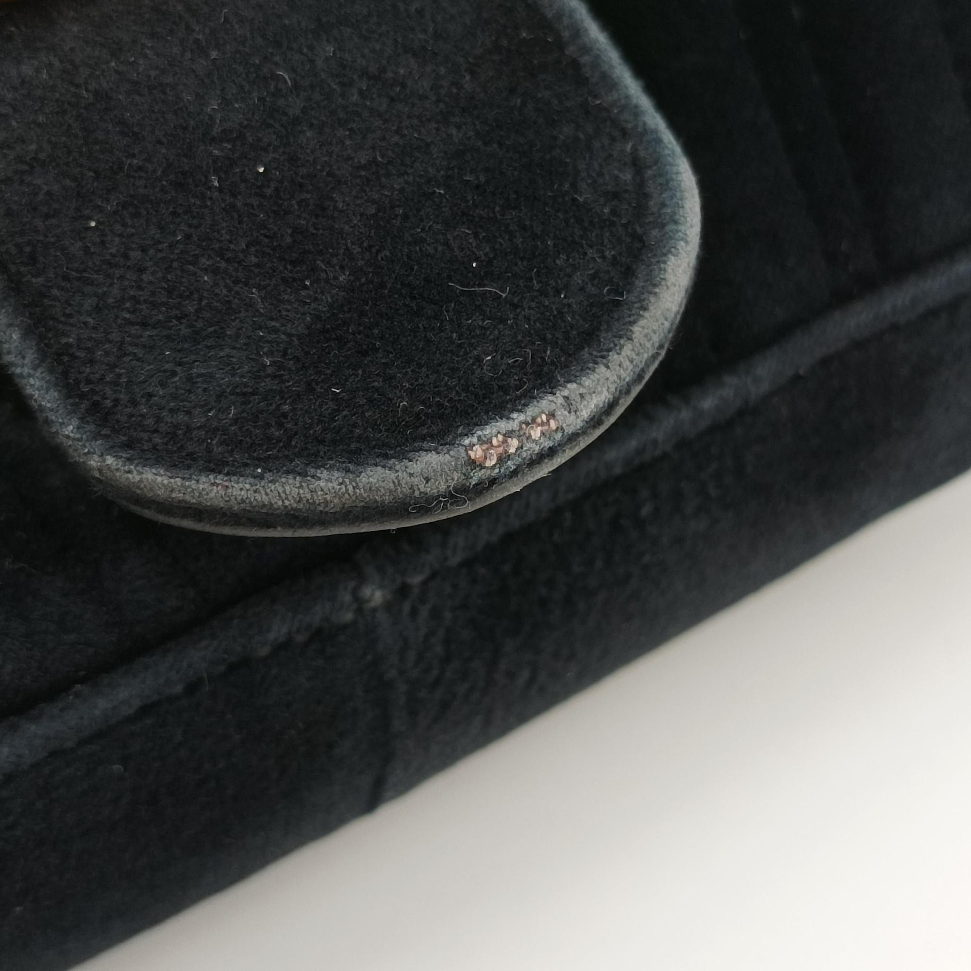 Secondhand Gucci GG Marmont Black velour 443497 shoulderbag | stylenewstar
