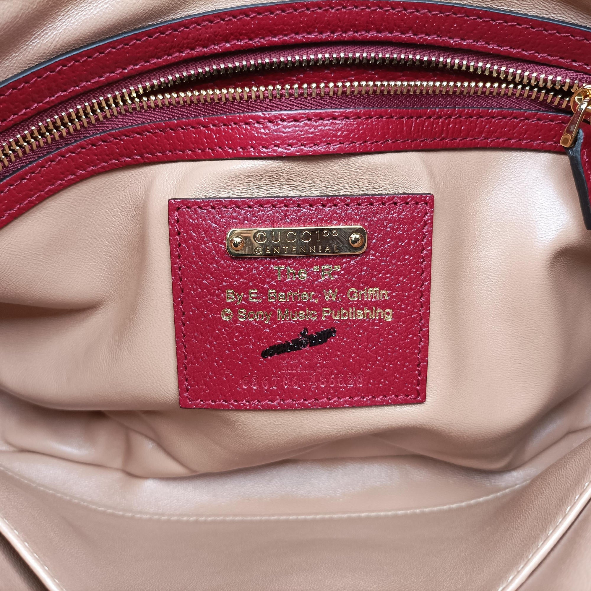 Pre-owned Gucci Jackie 1961 White x Red x Multicolor Canvas×leather 636706 shoulderbag | stylenewstar