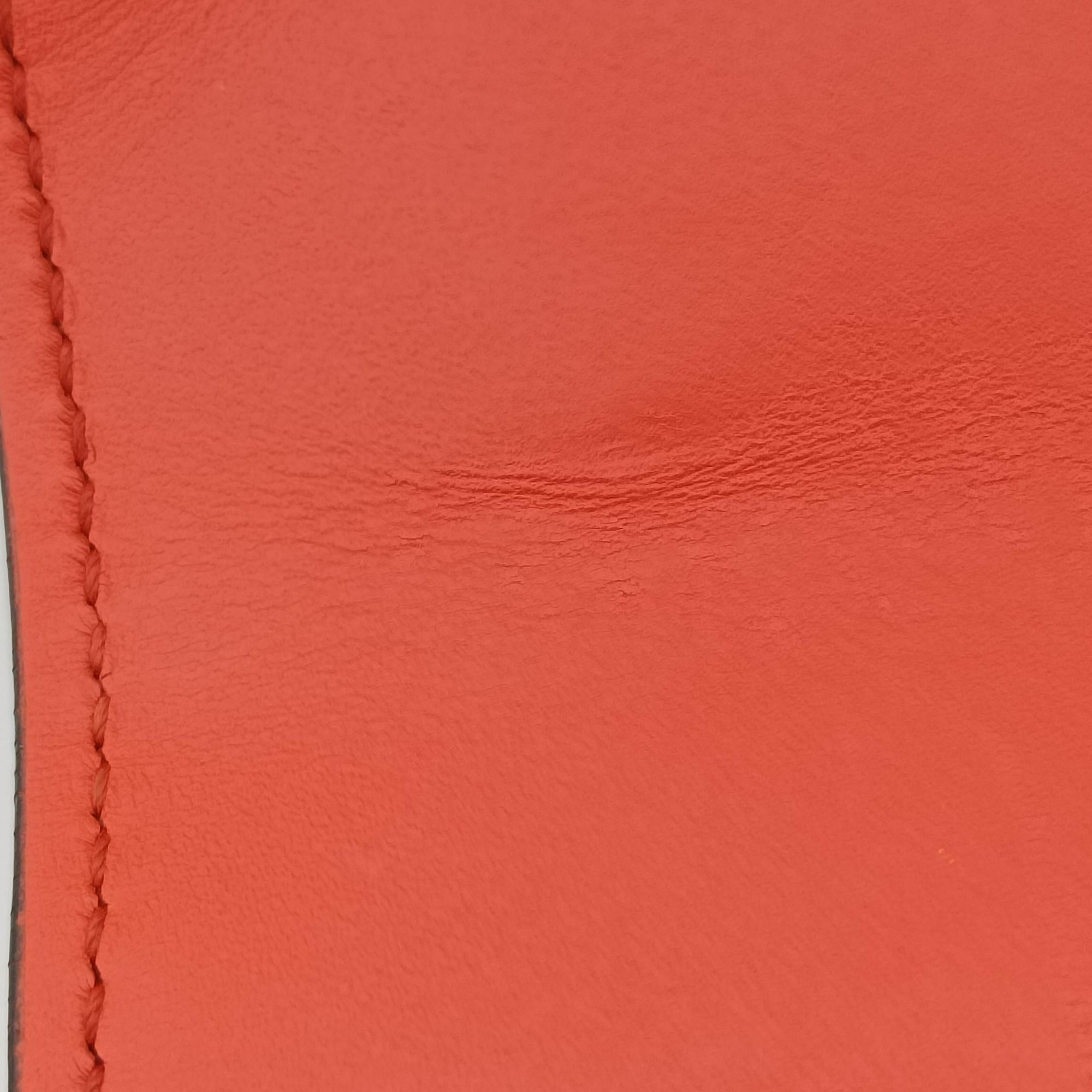 Secondhand Gucci Sylvie Orange x Red x Black Leather 421882 shoulderbag | stylenewstar