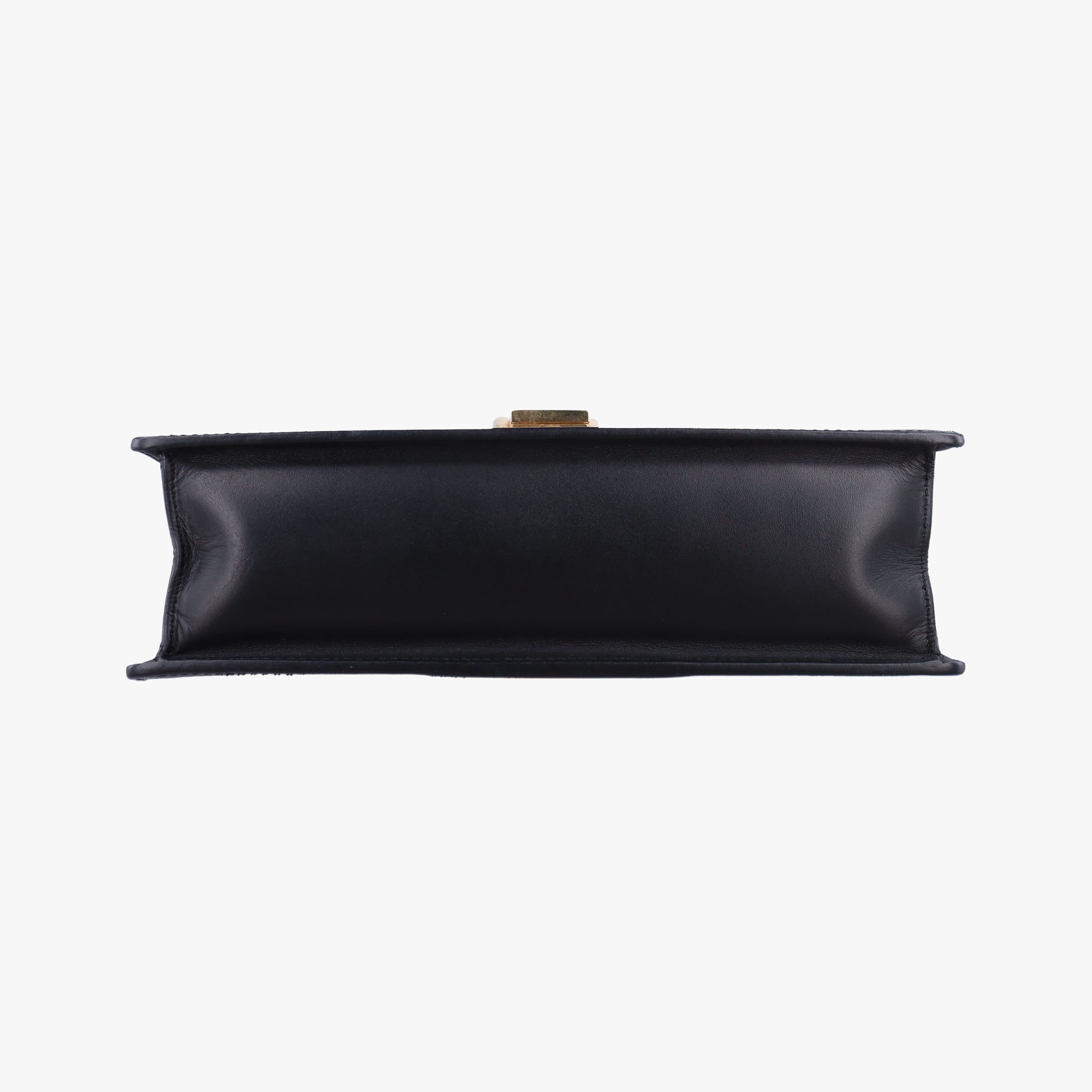 Pre-owned Gucci Sylvie Black×green×red leather 421882 shoulderbag | stylenewstar
