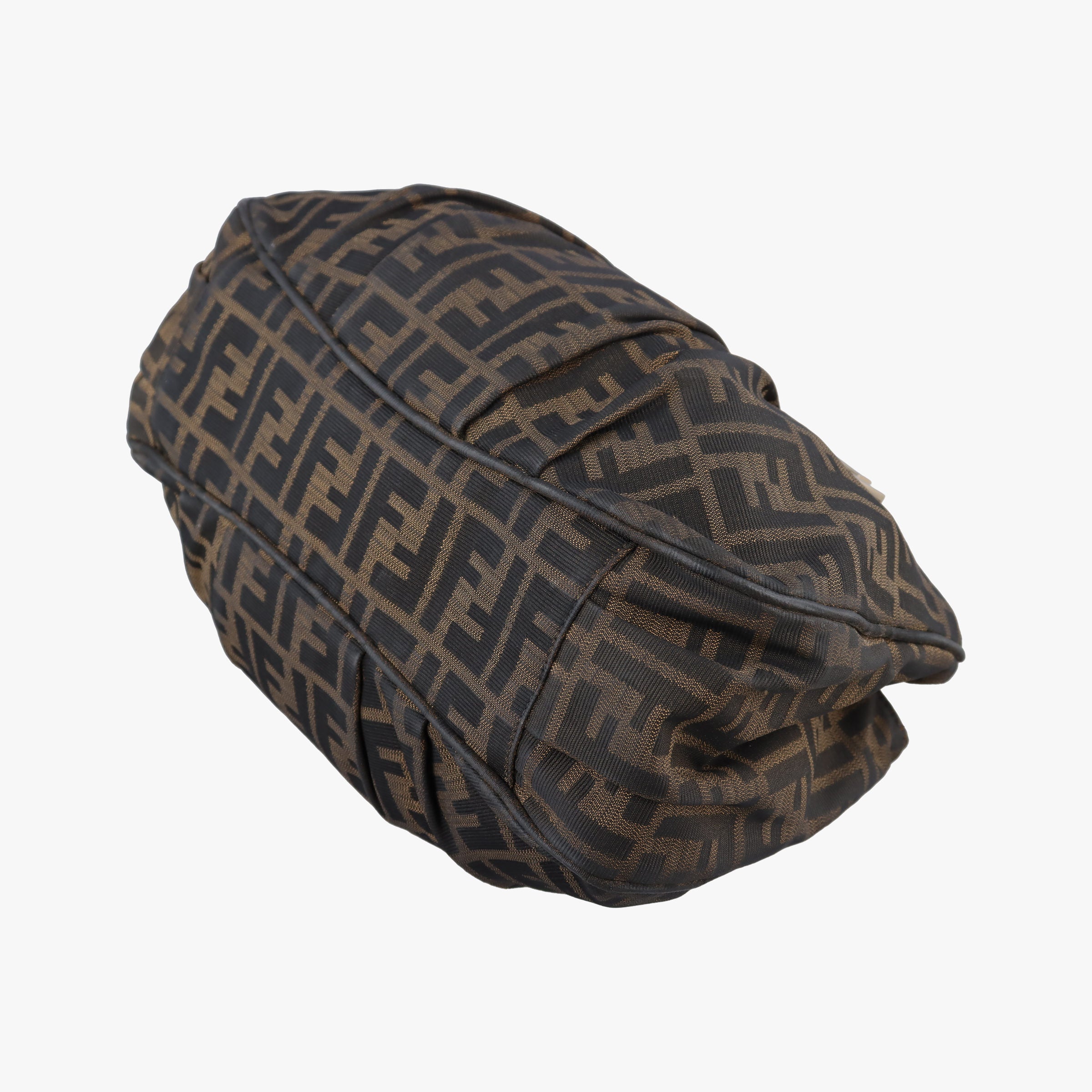 Pre-owned Fendi Mia Brown canvas 8BR615 shoulderbag | stylenewstar
