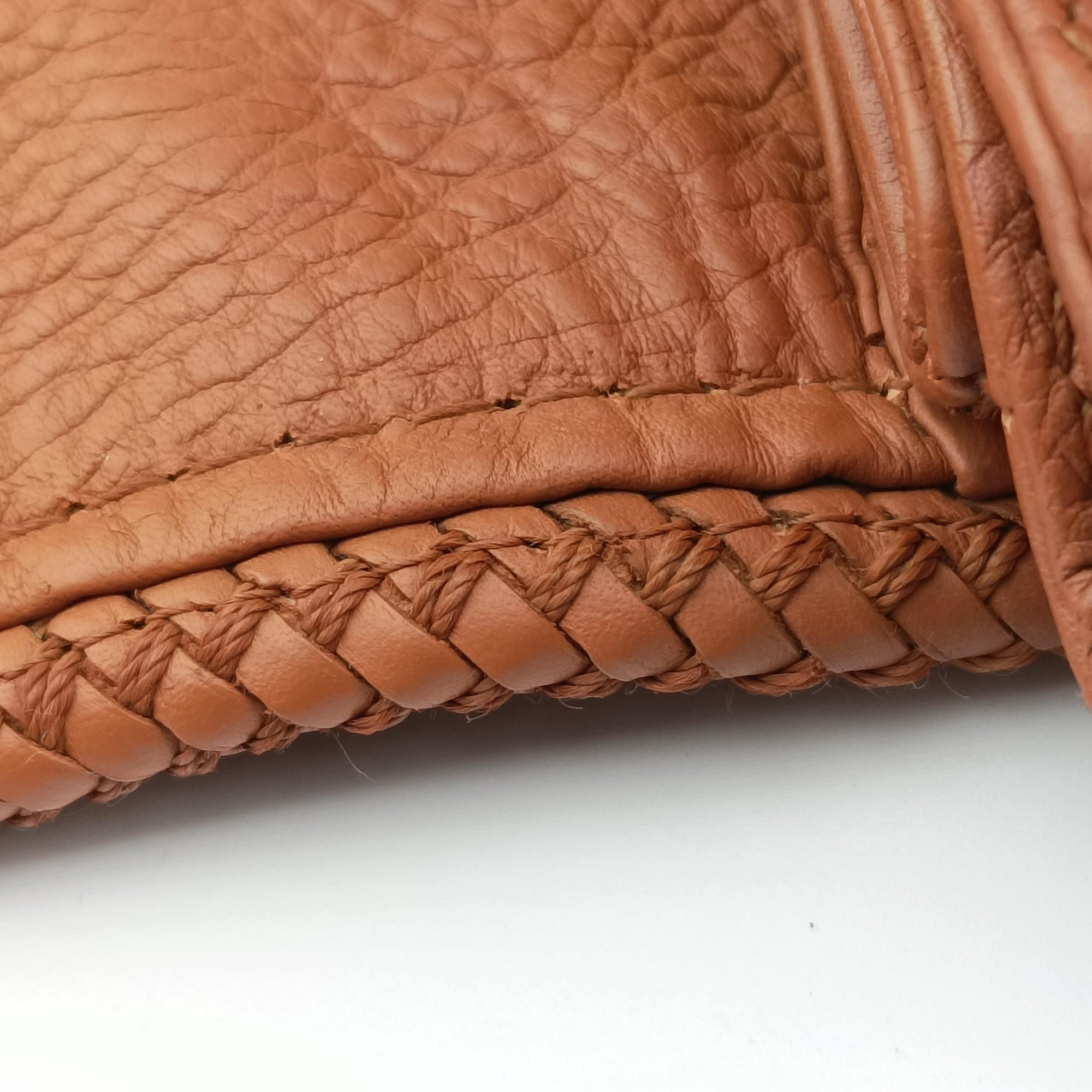 Pre-owned Gucci Marrakech Messenger Brown leather 257024 shoulderbag | stylenewstar