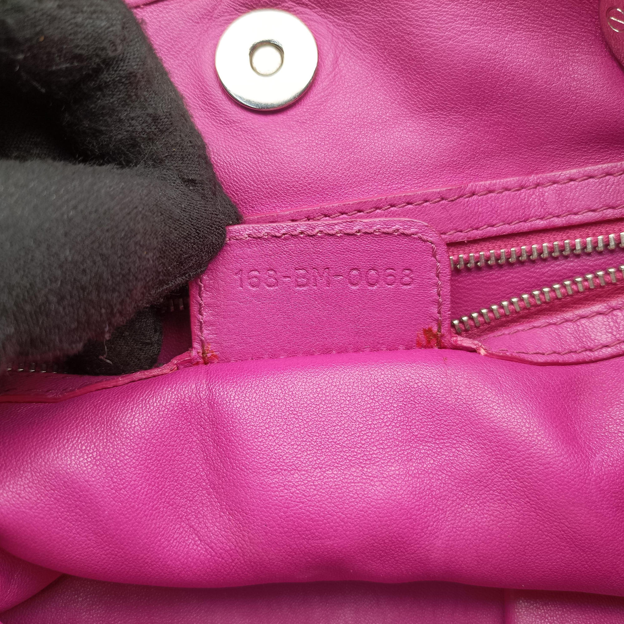 Secondhand Christian Dior Soft Lady Dior tote Pink lambskin  handbag | stylenewstar