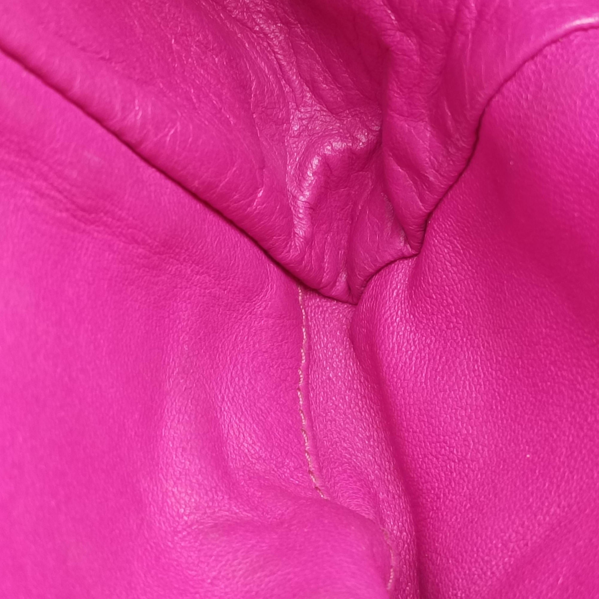 Secondhand Christian Dior Soft Lady Dior tote Pink lambskin  handbag | stylenewstar