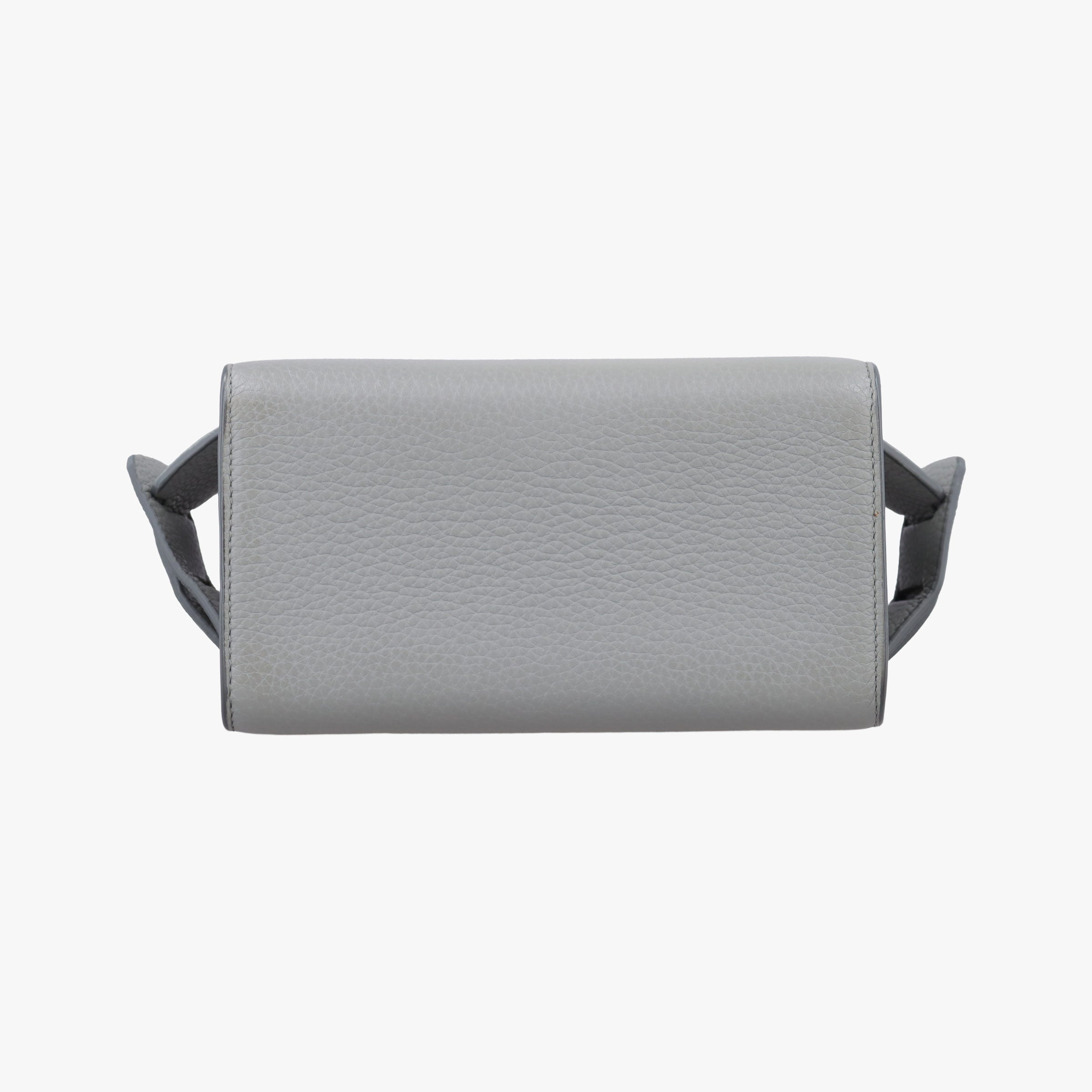 Pre-owned Givenchy Horizon Grey Leather  shoulderbag | stylenewstar