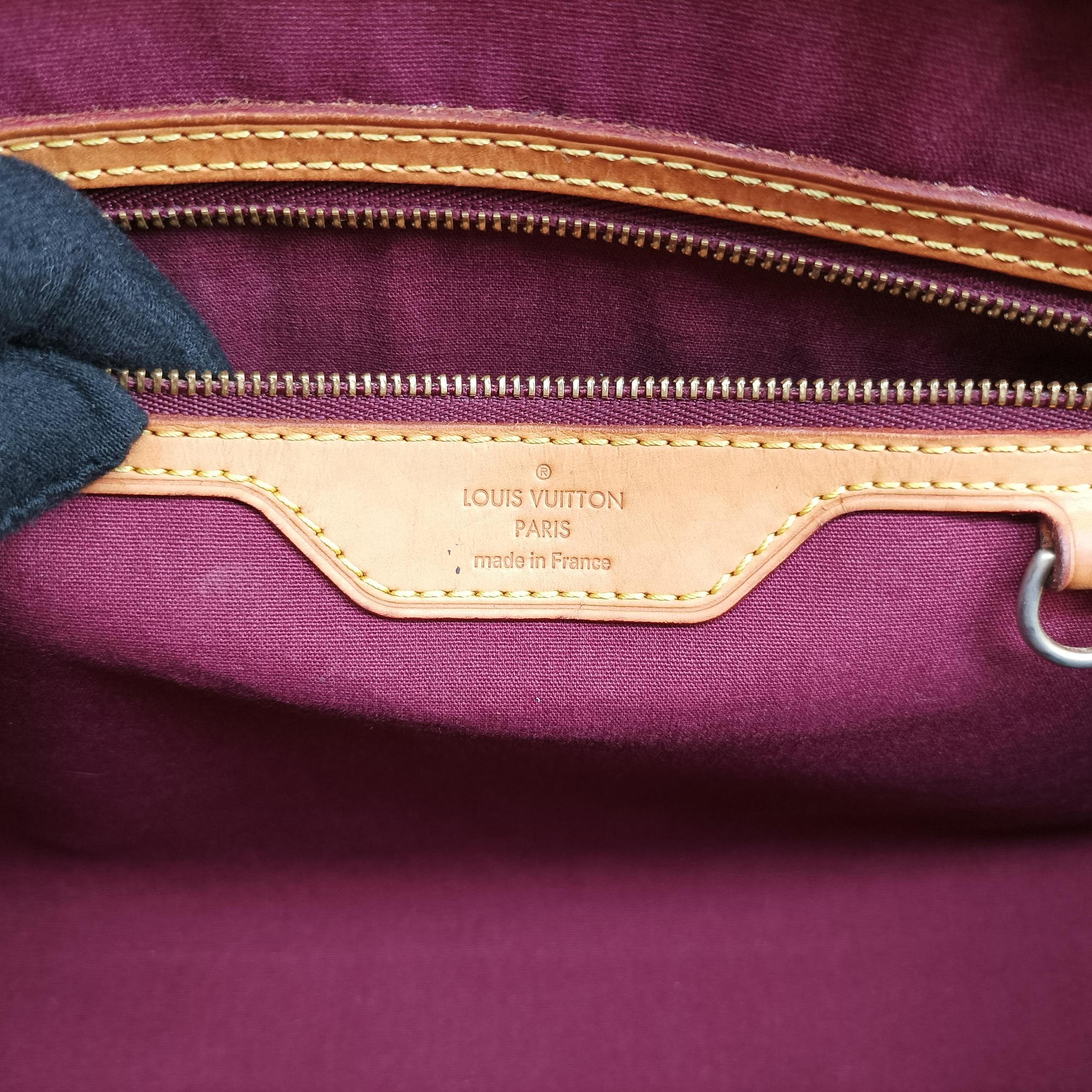 Pre-owned Louis Vuitton Brea MM AMARANTE Vernis M91619 shoulderbag | stylenewstar
