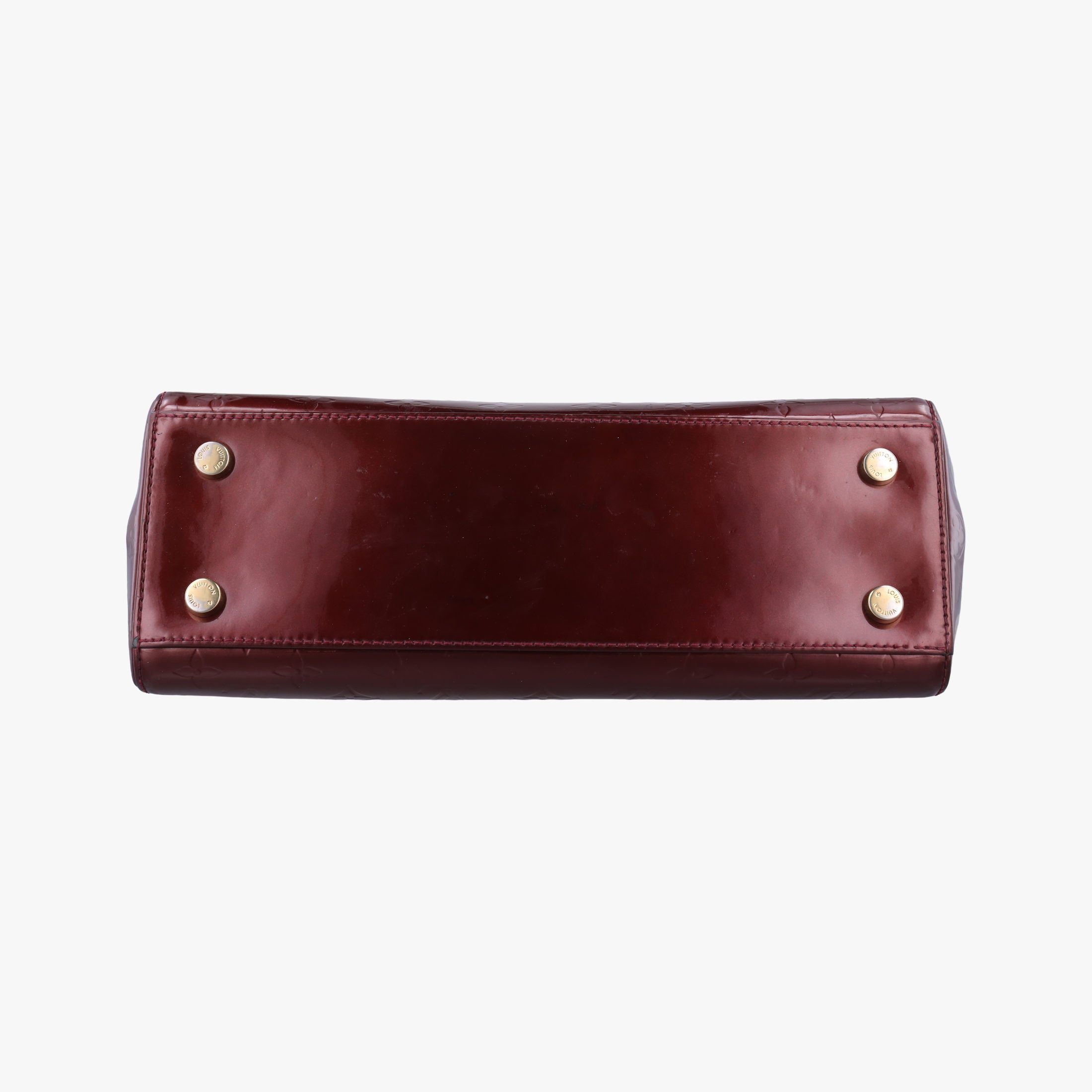Pre-owned Louis Vuitton Brea MM AMARANTE Vernis M91619 shoulderbag | stylenewstar