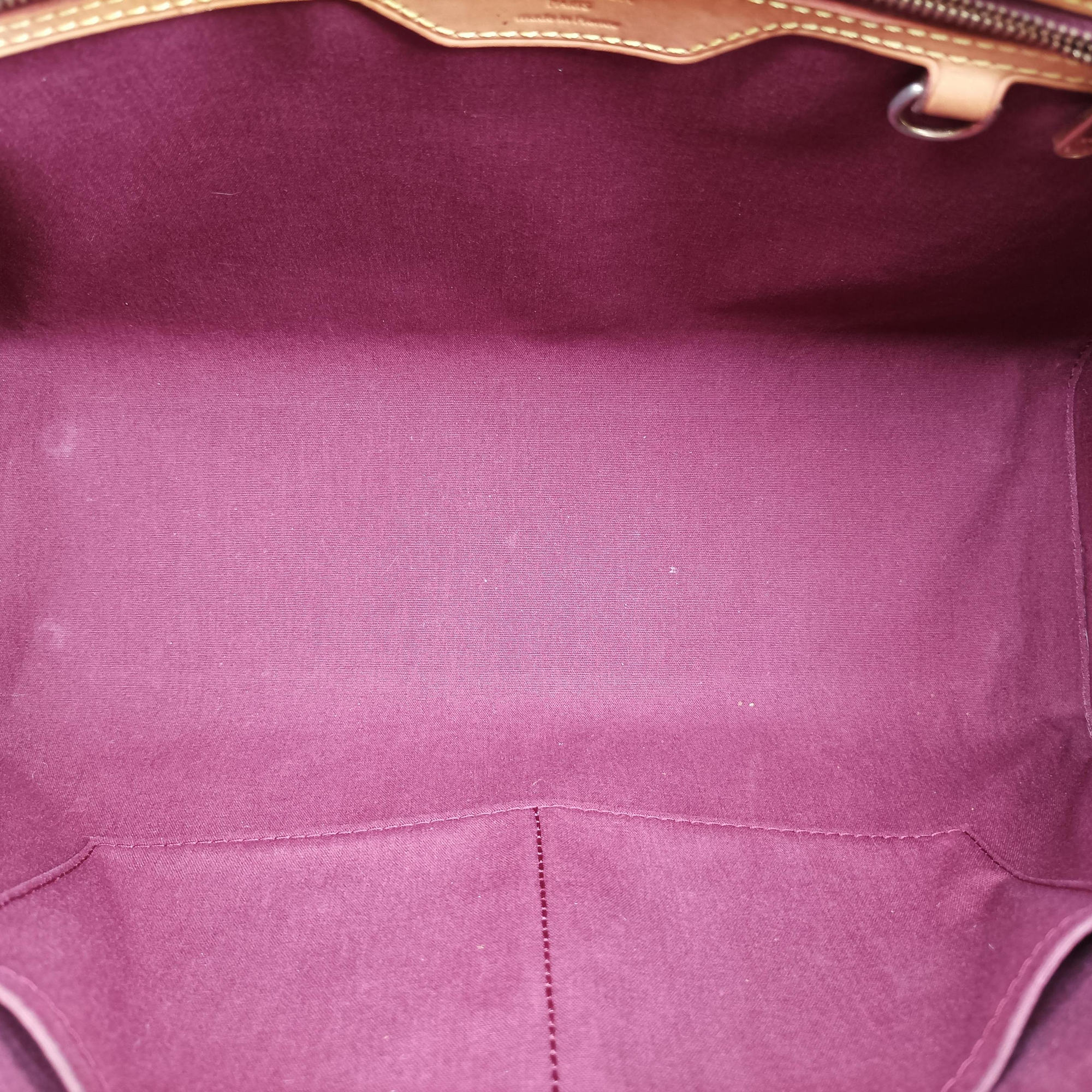 Pre-owned Louis Vuitton Brea MM AMARANTE Vernis M91619 shoulderbag | stylenewstar