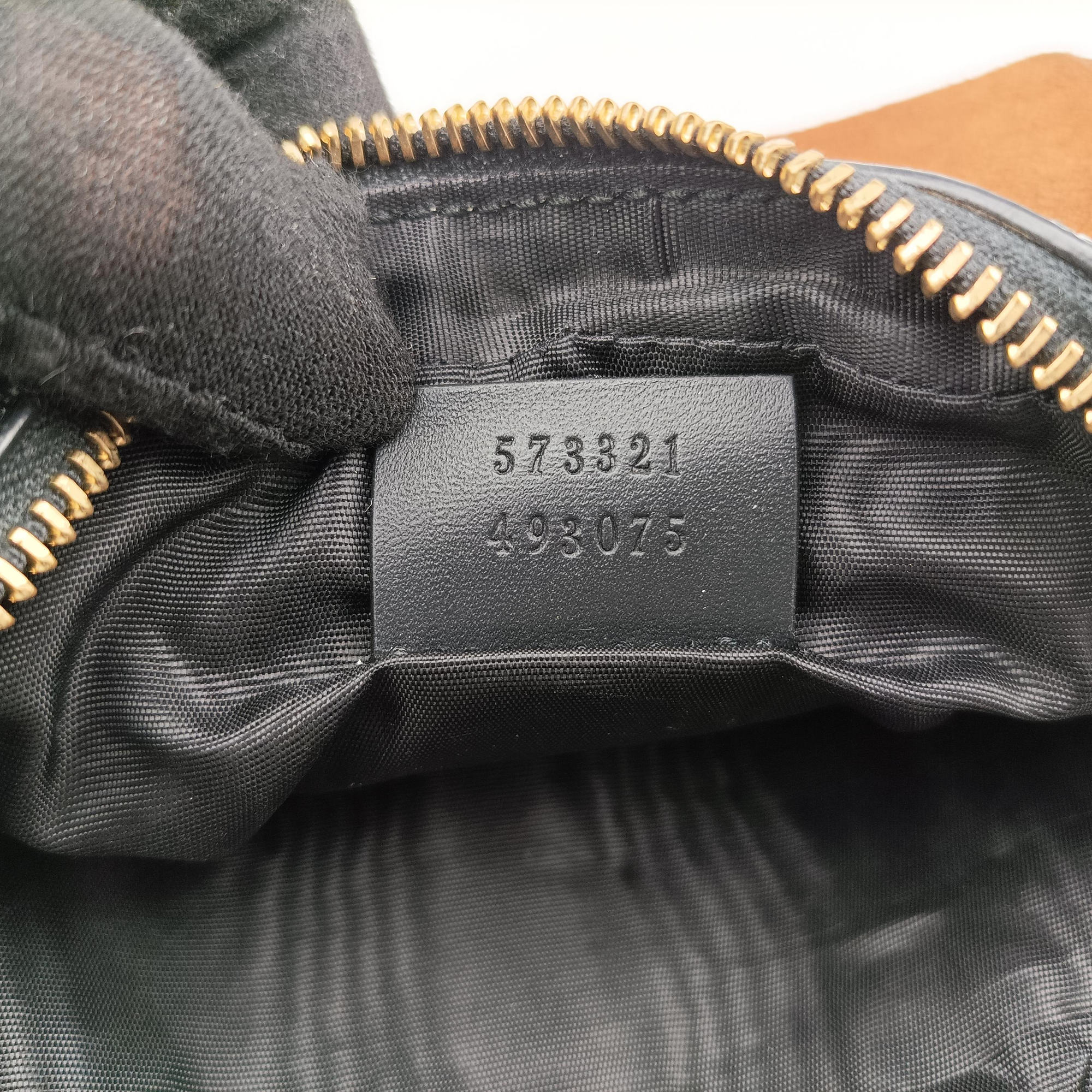 Pre-owned Gucci Ophidia Brown×black×Red×Green suede×Leather 573321 shoulderbag | stylenewstar