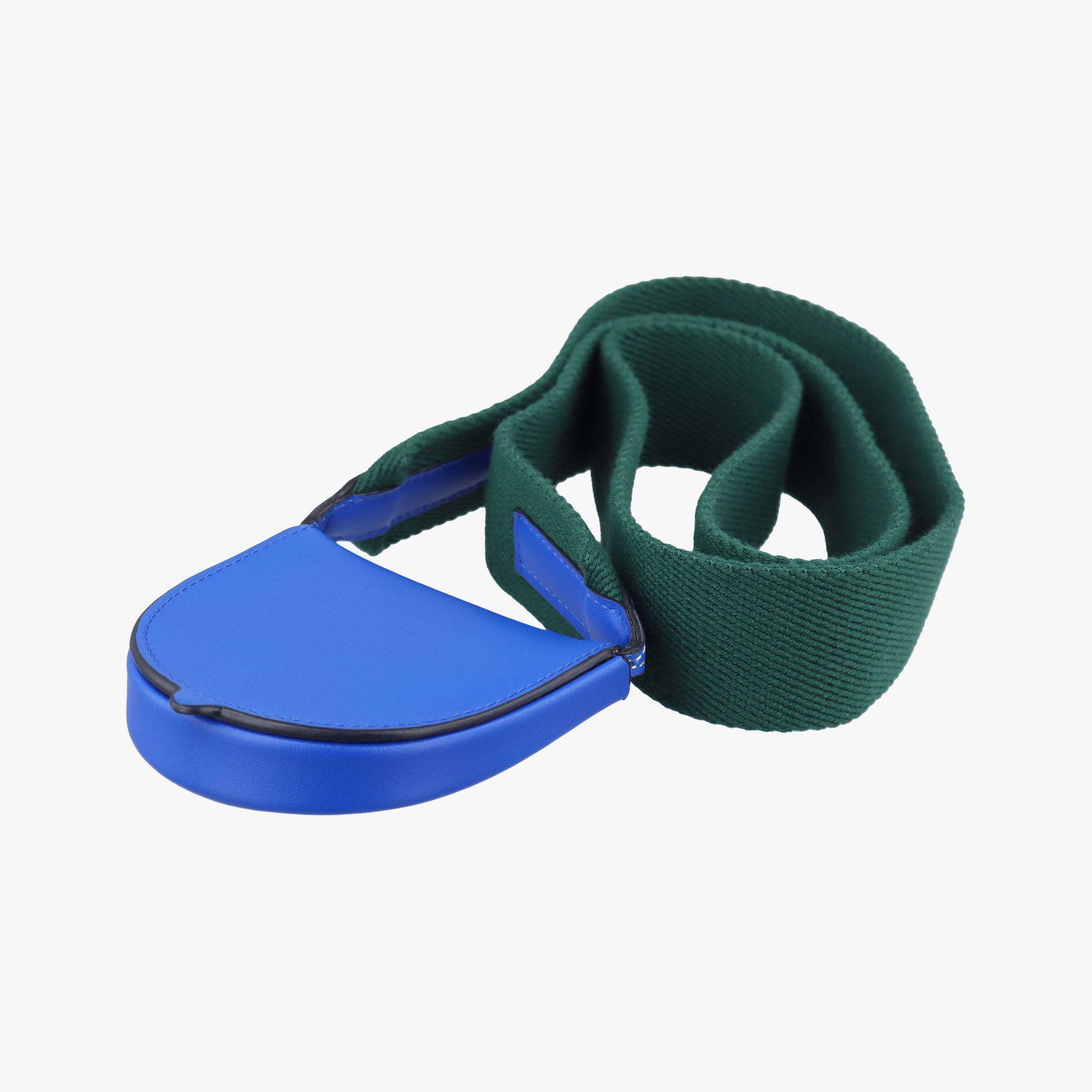 Pre-owned Loewe Heel Blue Leather  shoulderbag | stylenewstar