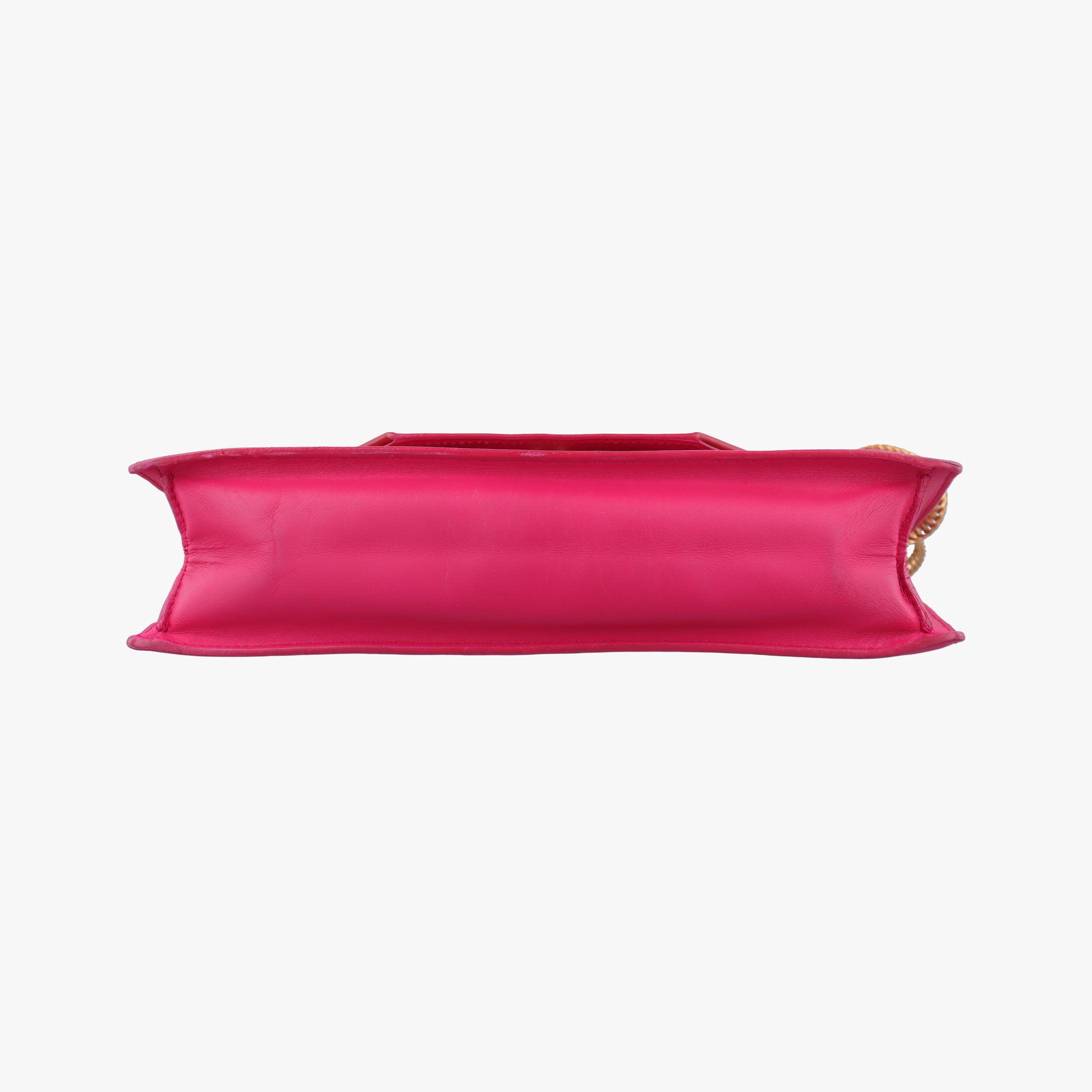 Pre-owned Yves Saint Laurent BETTY PinkxRed Leather 314515 shoulderbag | stylenewstar