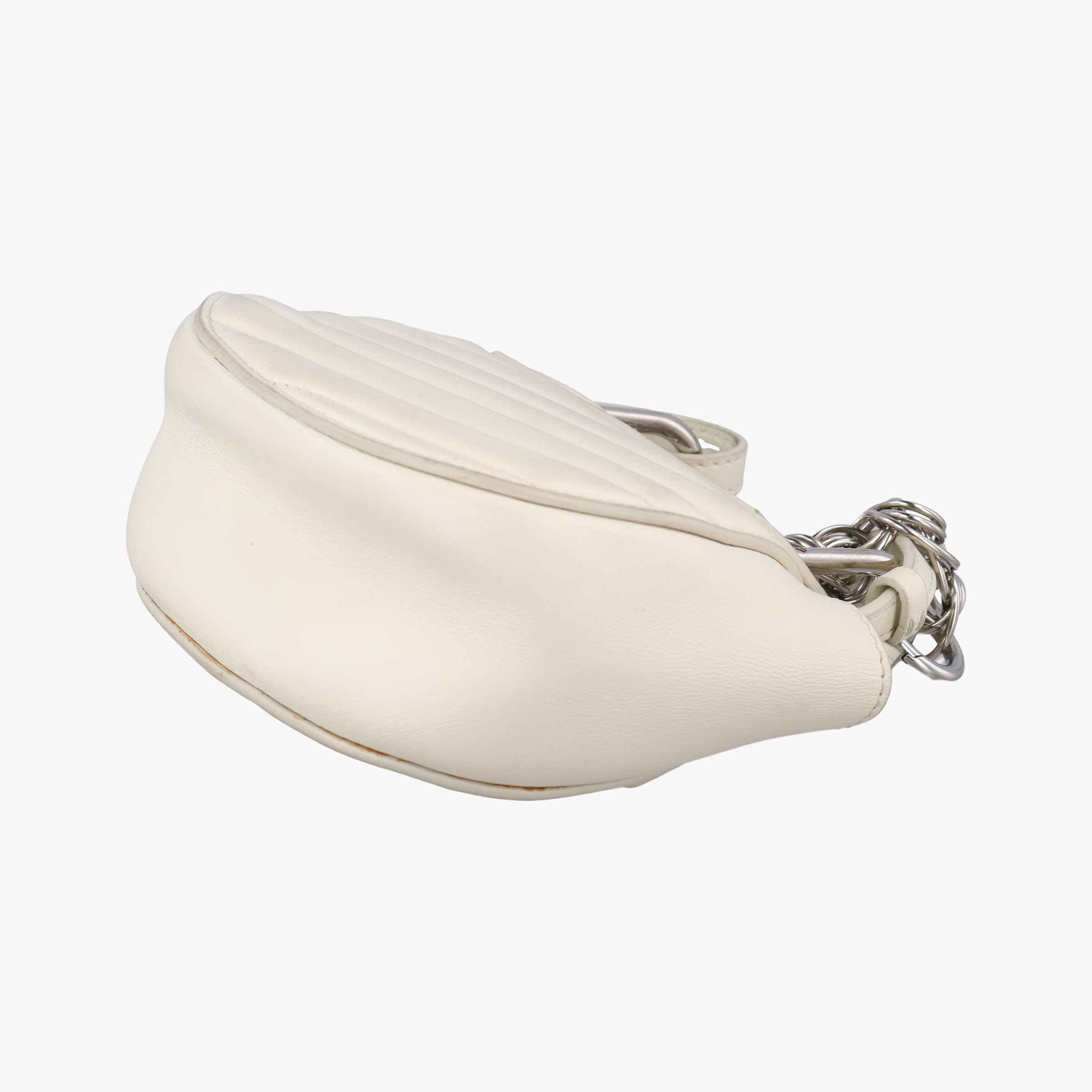 Pre-owned Chloe Drew Bijou White Leather  shoulderbag | stylenewstar