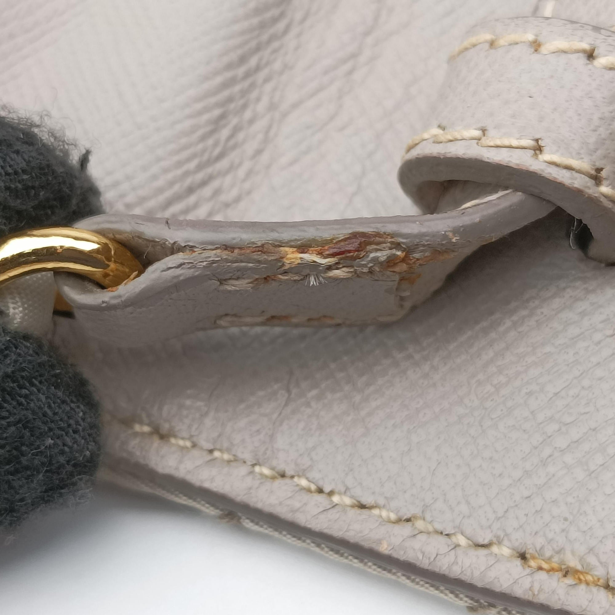 Vintage Prada Quilted Chain Argilla  nylon  shoulderbag | stylenewstar