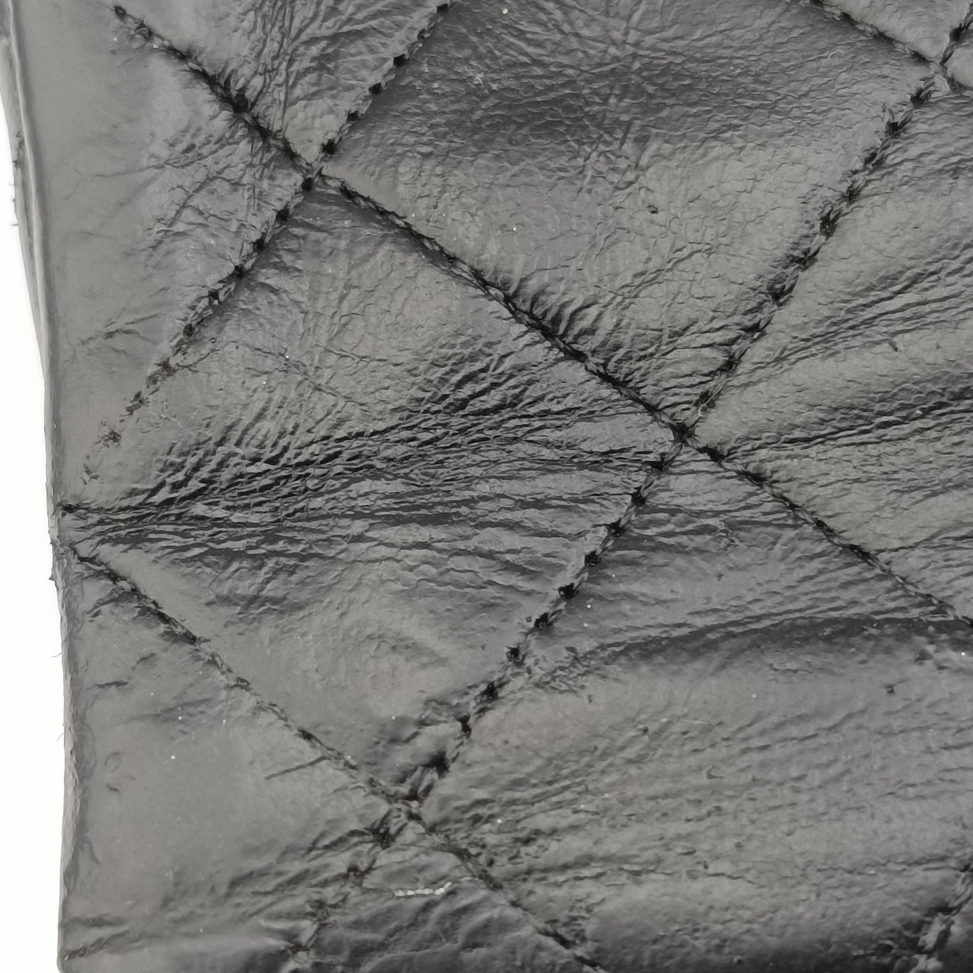 Vintage Chanel Matelasse Black lambskin A80287 shoulderbag | stylenewstar