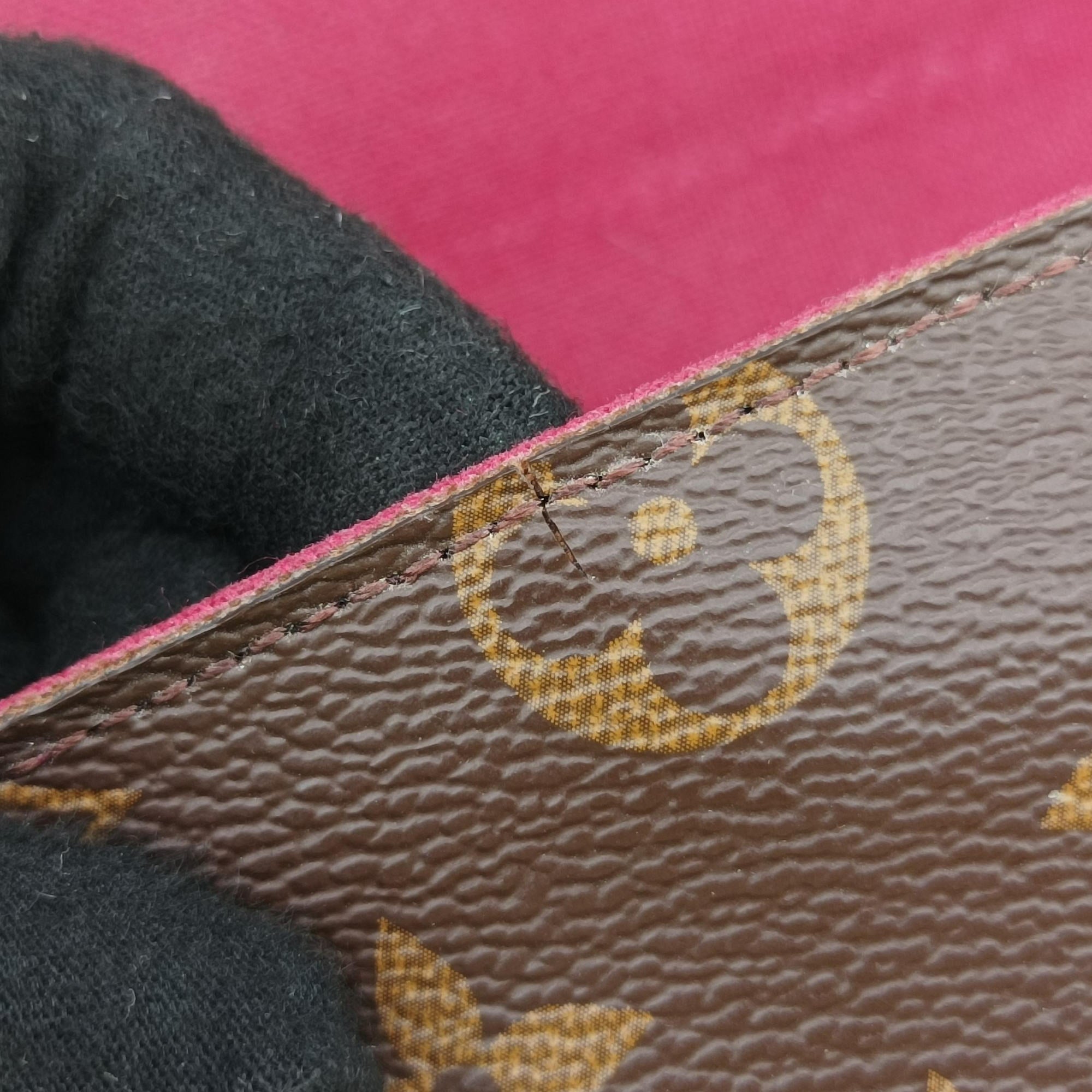 Vintage Louis Vuitton Pochette FeLICIE Brown Monogram Canvas M61276 shoulderbag | stylenewstar