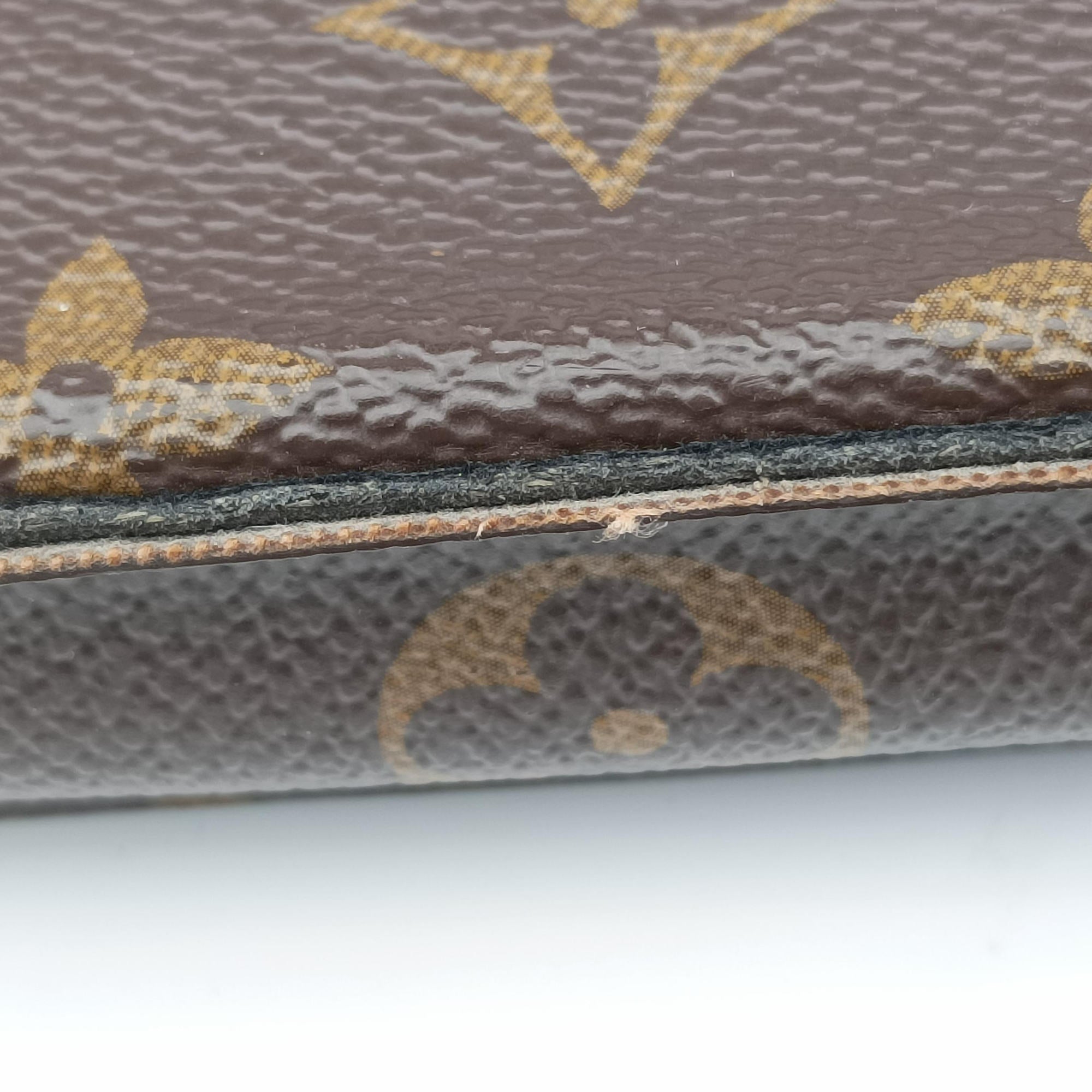 Vintage Louis Vuitton Pochette FeLICIE Brown Monogram Canvas M61276 shoulderbag | stylenewstar