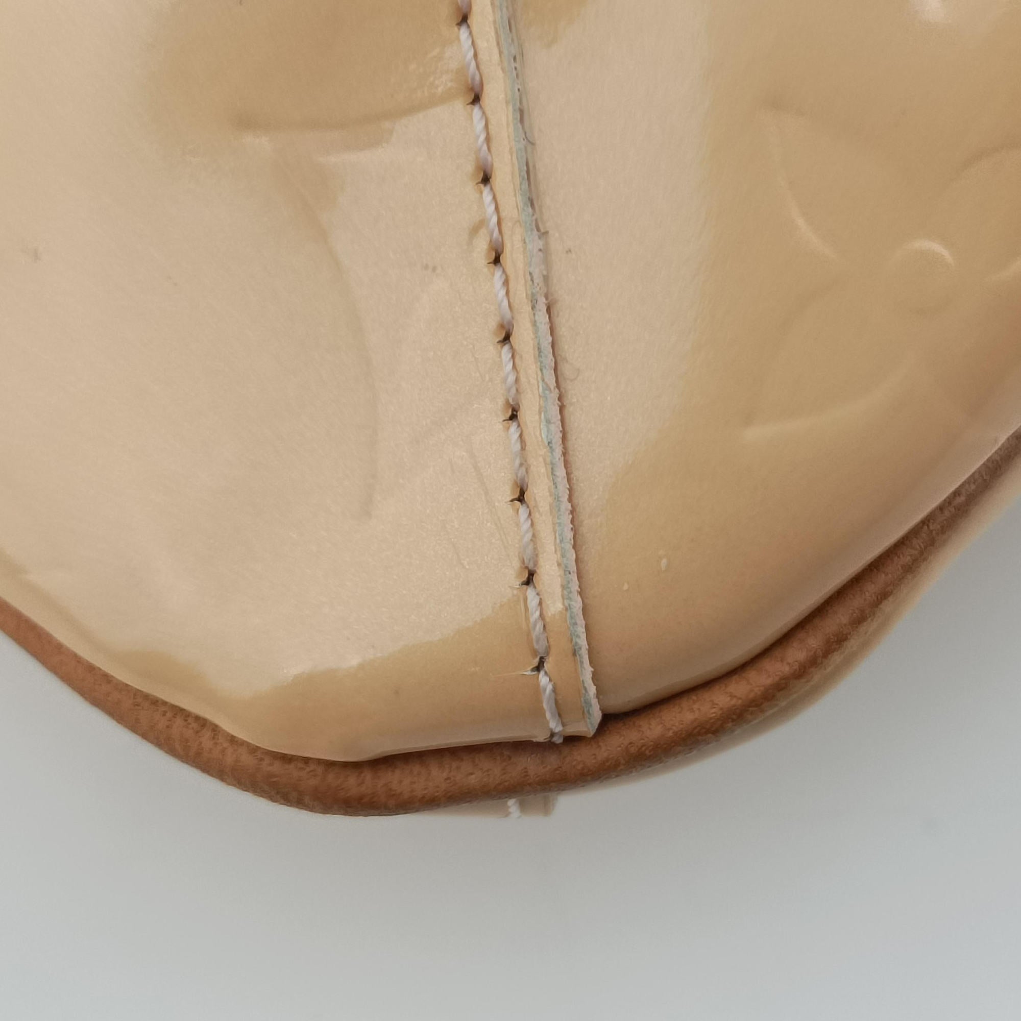 Secondhand Louis Vuitton Thompson Street Rose Pink Vernis M91300 shoulderbag | stylenewstar