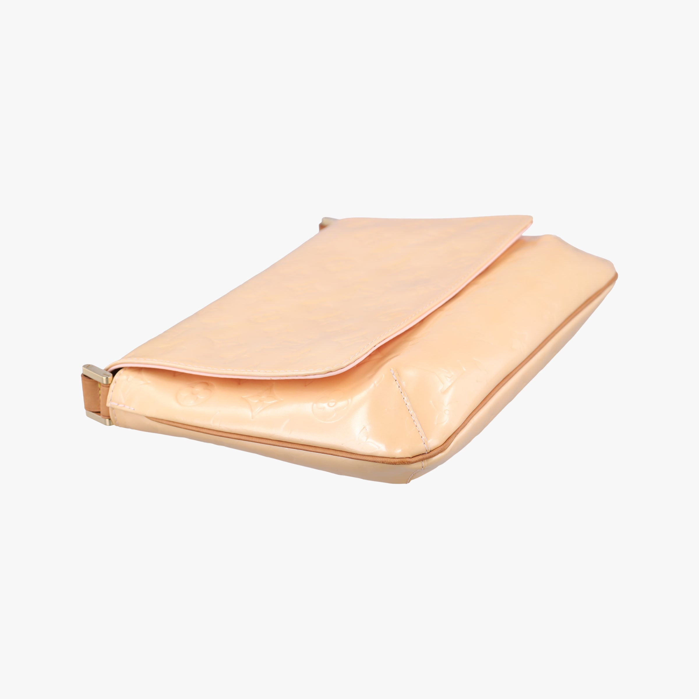 Secondhand Louis Vuitton Thompson Street Rose Pink Vernis M91300 shoulderbag | stylenewstar