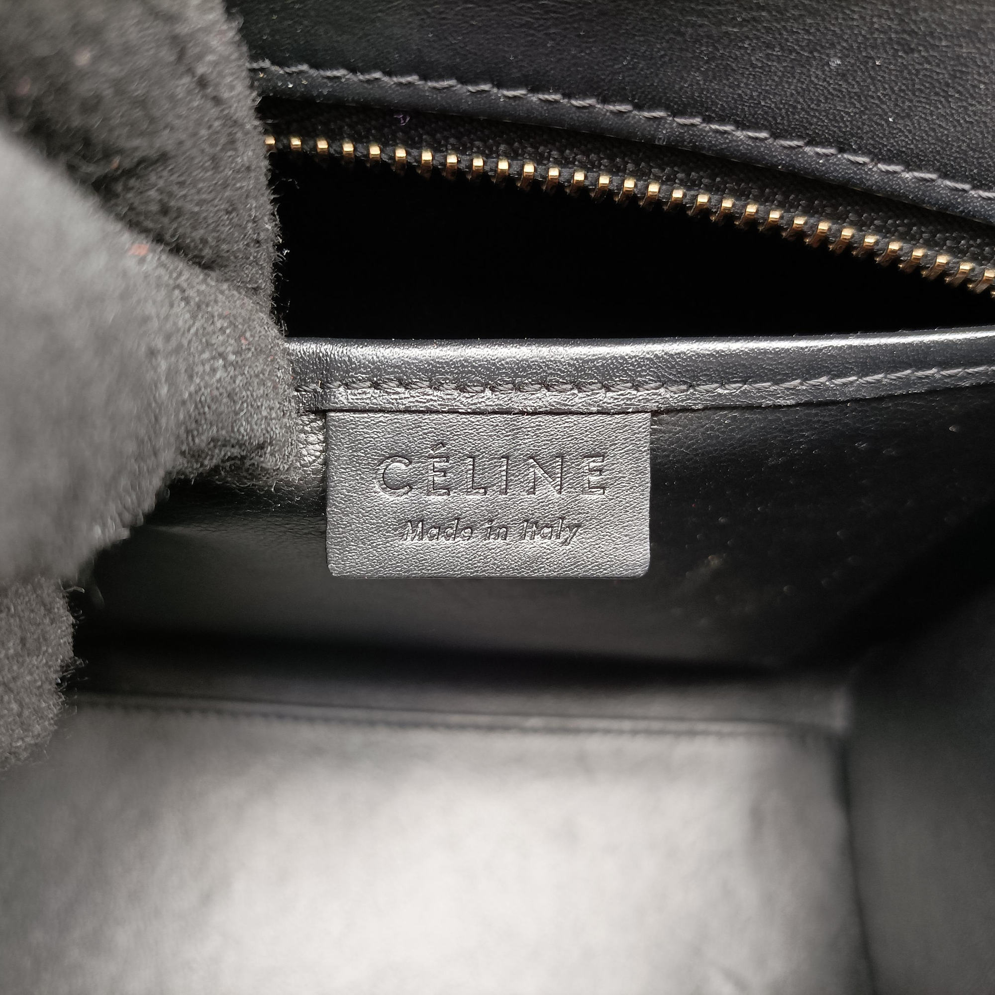 Pre-owned Celine luggage nano shopper Multicolour leather  shoulderbag | stylenewstar