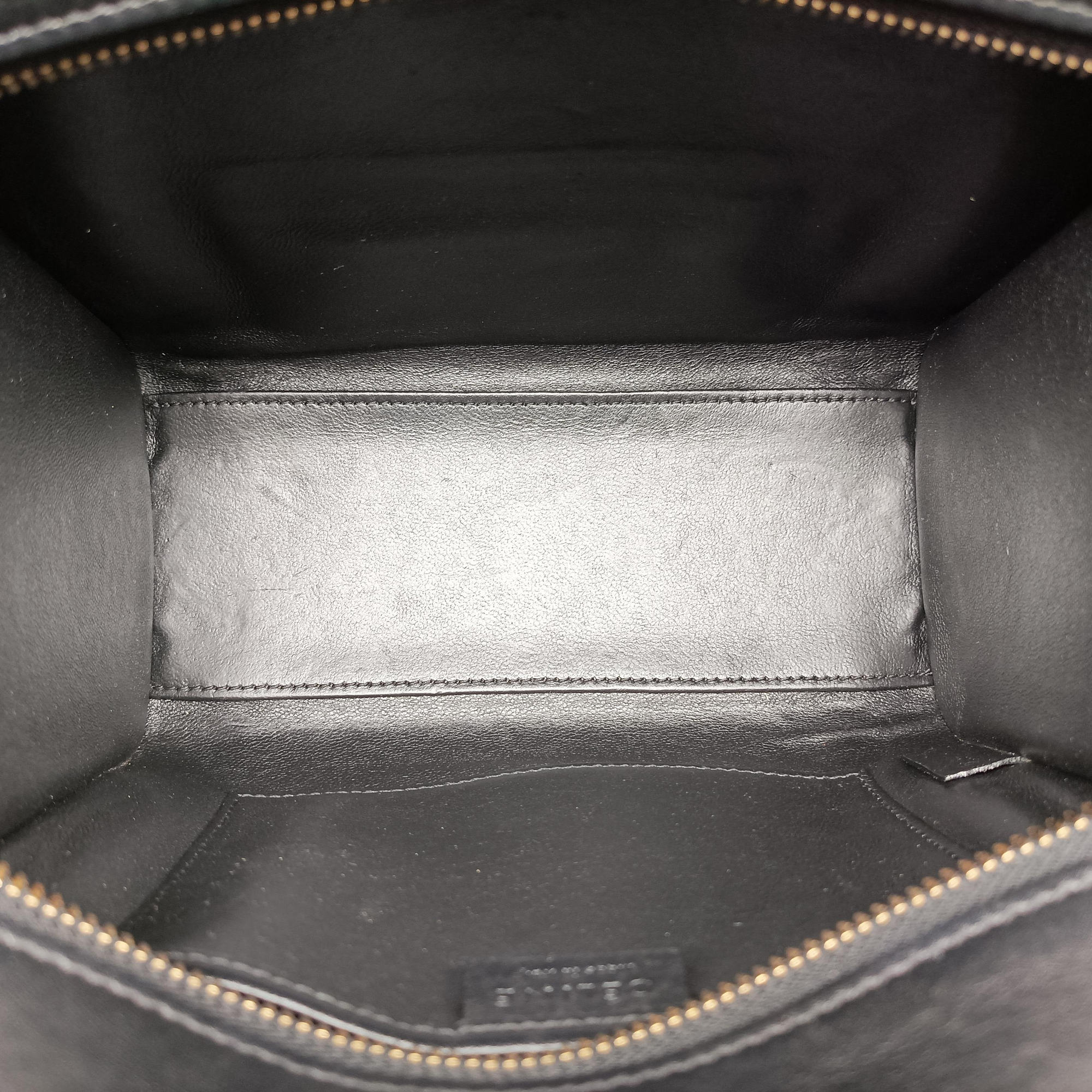 Pre-owned Celine luggage nano shopper Multicolour leather  shoulderbag | stylenewstar