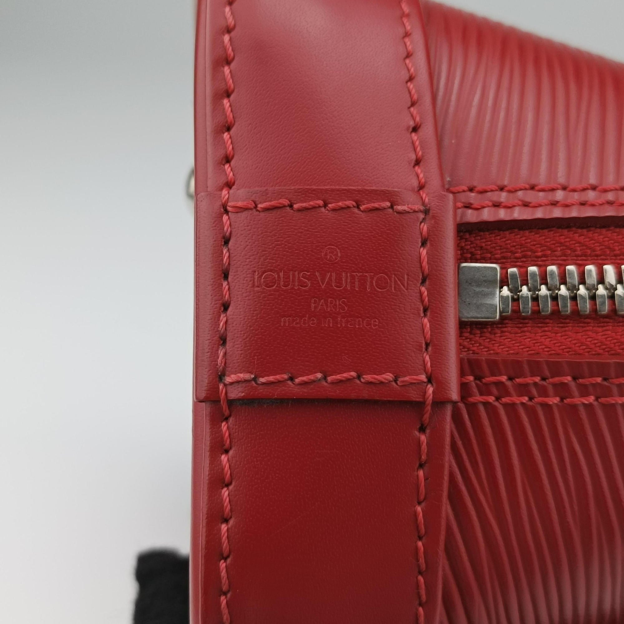 Secondhand Louis Vuitton Alma BB COQUELICOT Epi M41160 shoulderbag | stylenewstar