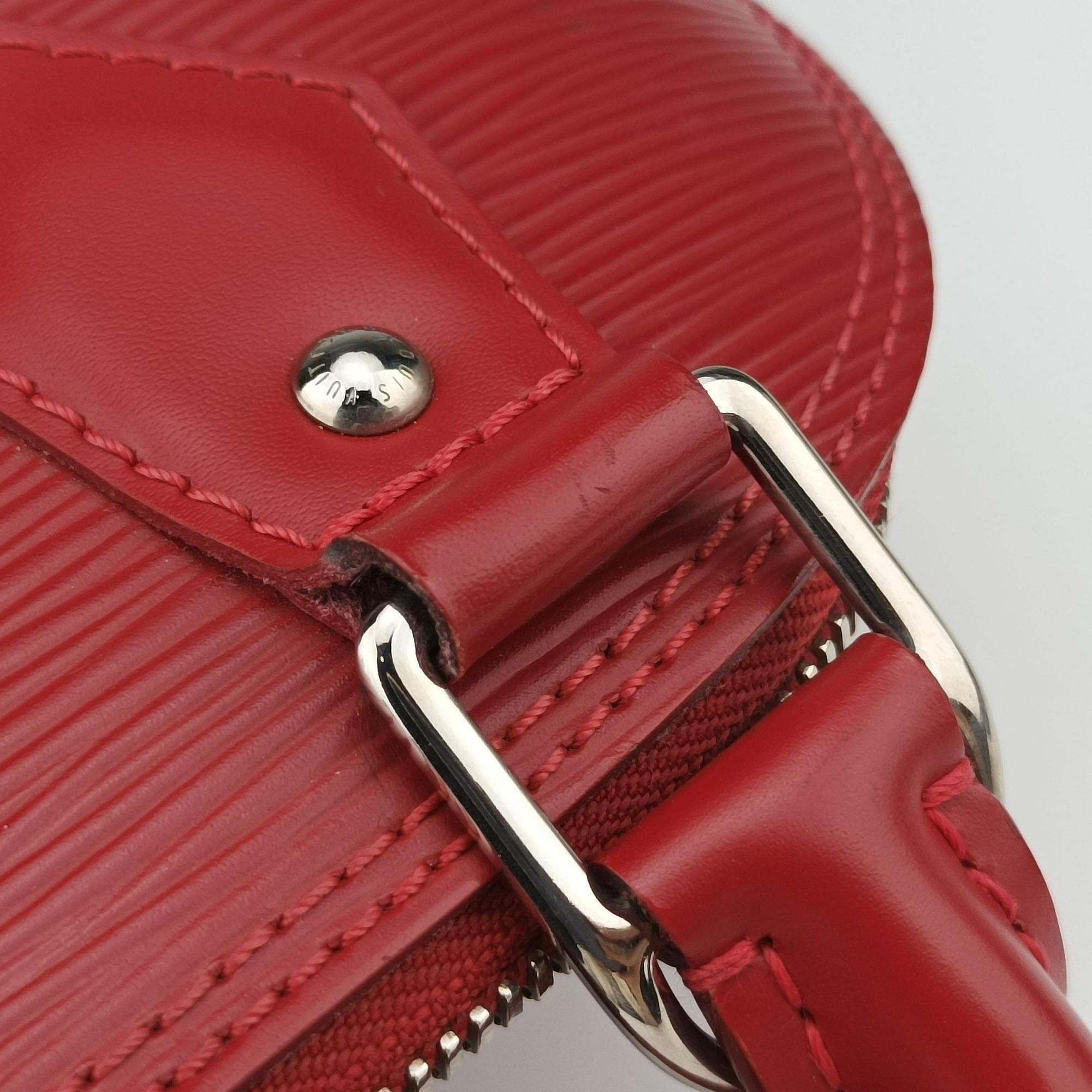 Secondhand Louis Vuitton Alma BB COQUELICOT Epi M41160 shoulderbag | stylenewstar