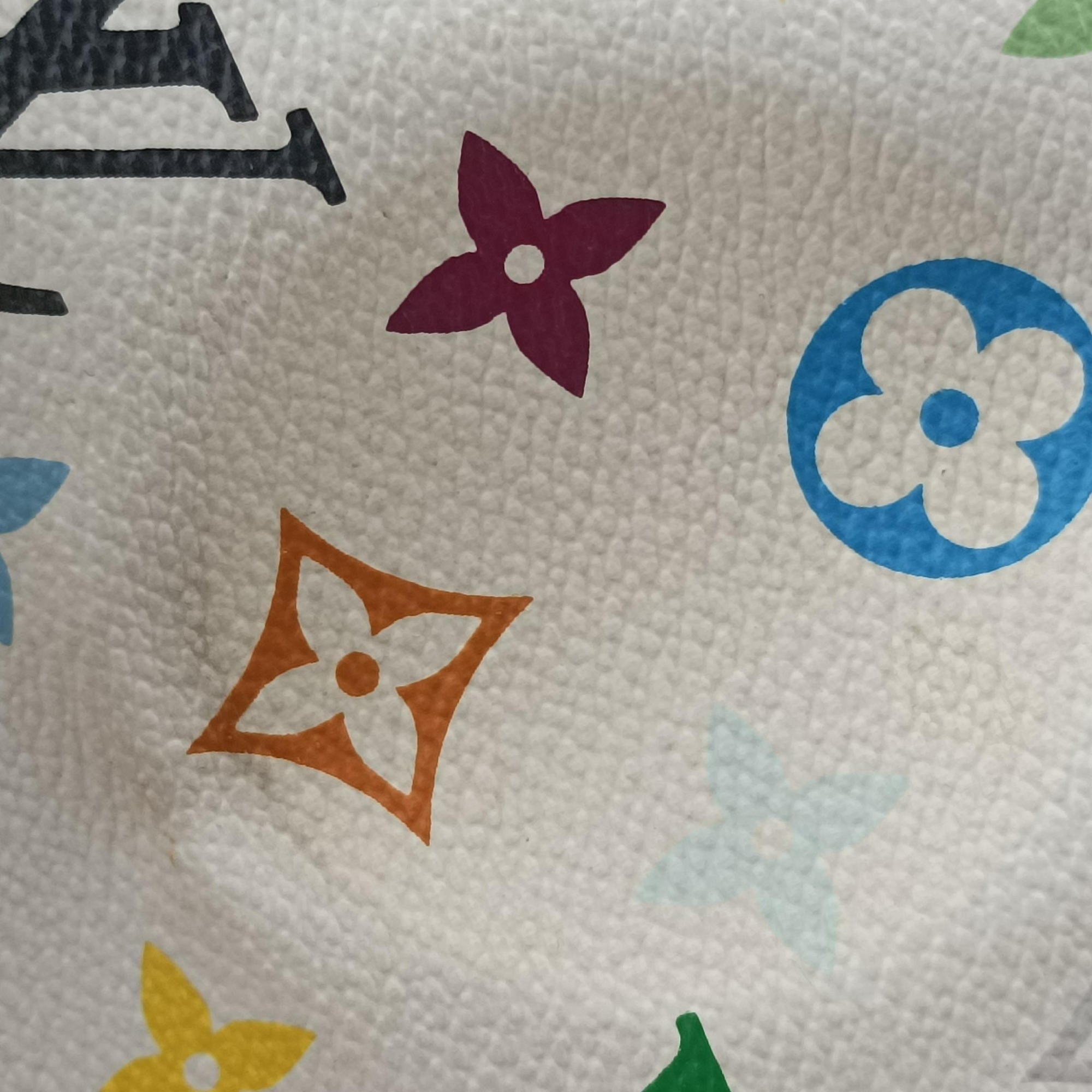 Pre-owned Louis Vuitton BEVERLY GM white Monogram Multicolor M40201 shoulderbag | stylenewstar