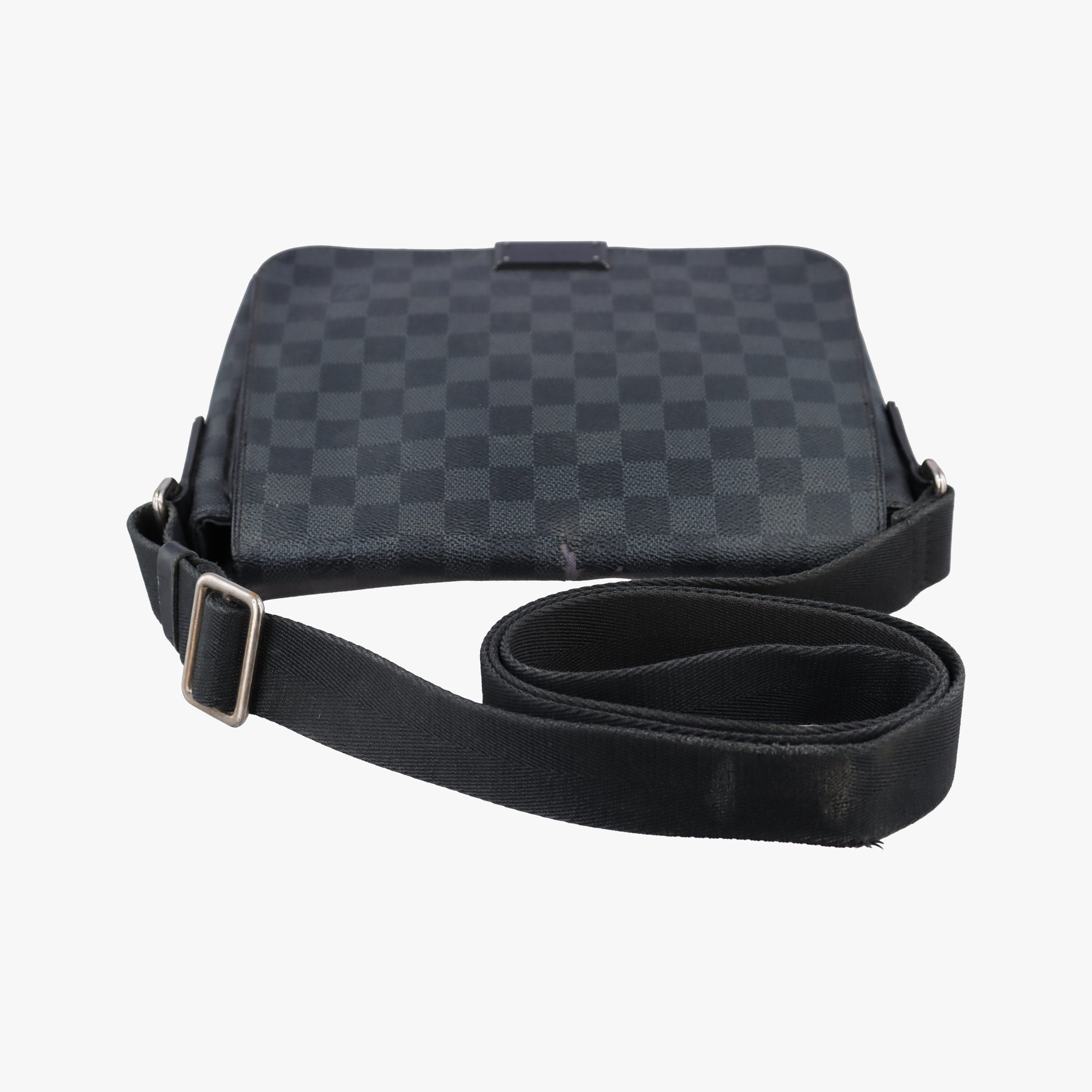 Pre-owned Louis Vuitton District PM Noir Damier GRAPHITE N41260 shoulderbag | stylenewstar