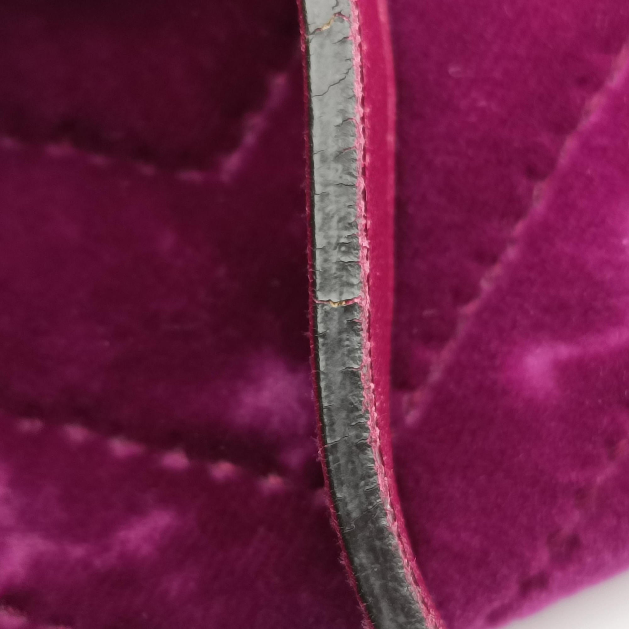 Pre-owned Gucci GG Marmont Purple velour 443497 shoulderbag | stylenewstar
