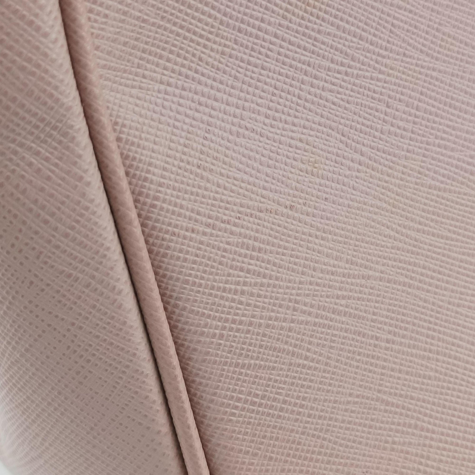 Pre-owned Prada Galleria Pink SAFFIANO Leather BN1786 handbag | stylenewstar