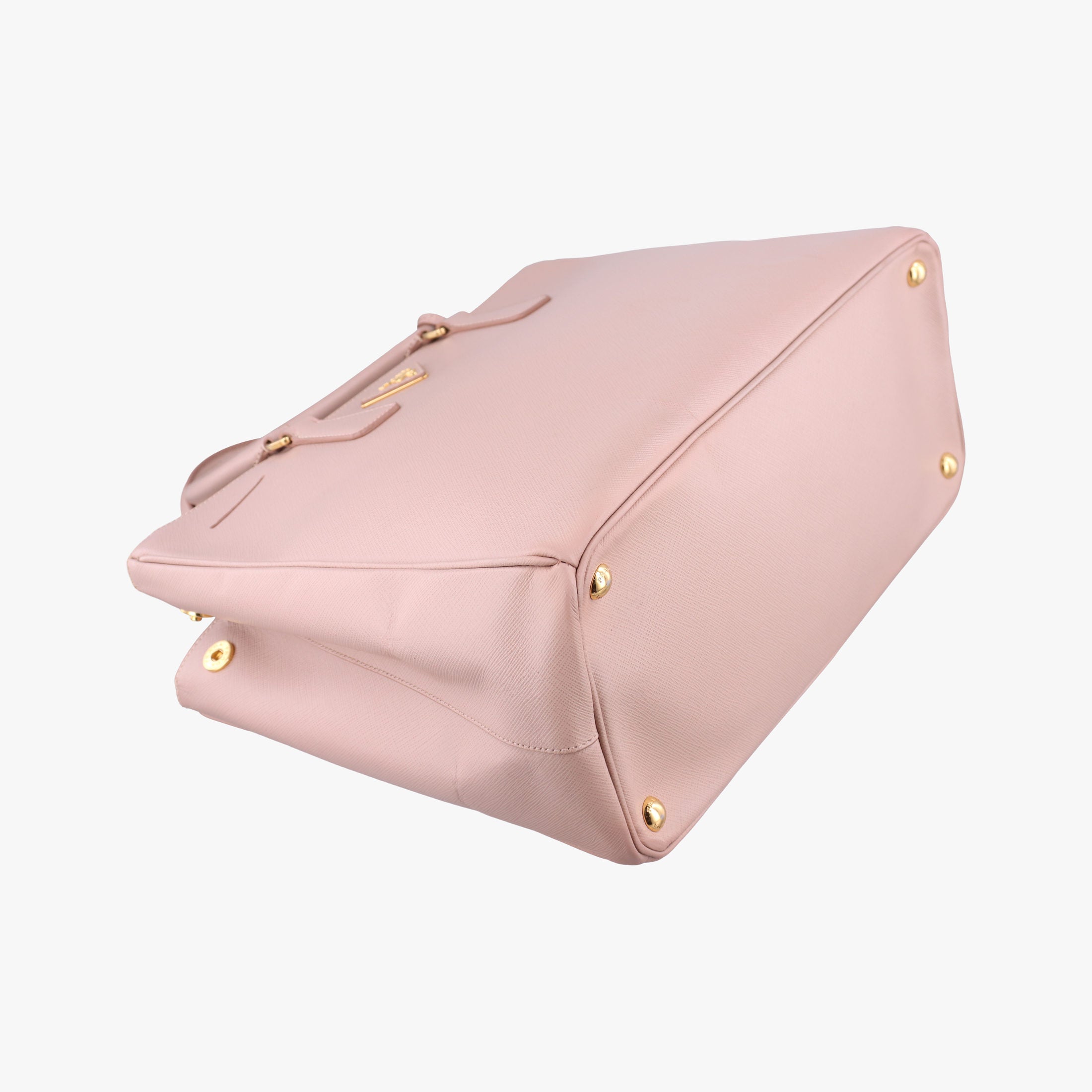 Pre-owned Prada Galleria Pink SAFFIANO Leather BN1786 handbag | stylenewstar