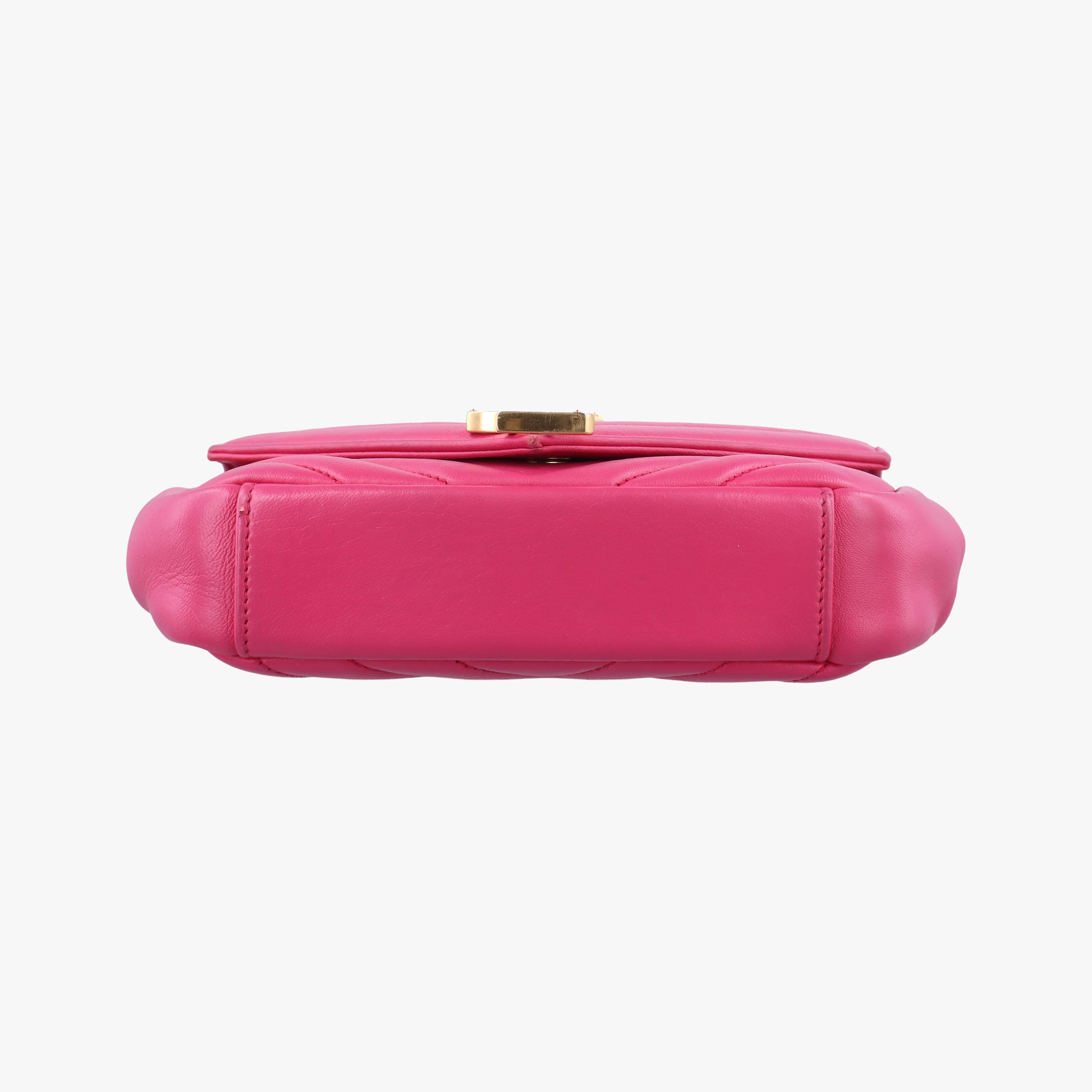 Pre-owned Yves Saint Laurent Baby Chai Pink Leather 399289 shoulderbag | stylenewstar