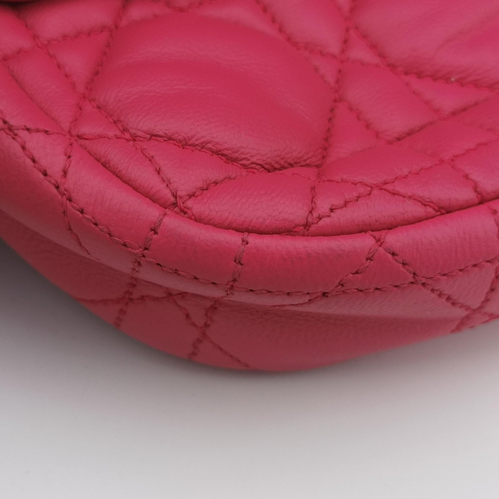 Secondhand Christian Dior Miss Dior CANNAGE New Lock Rose lambskin  shoulderbag | stylenewstar