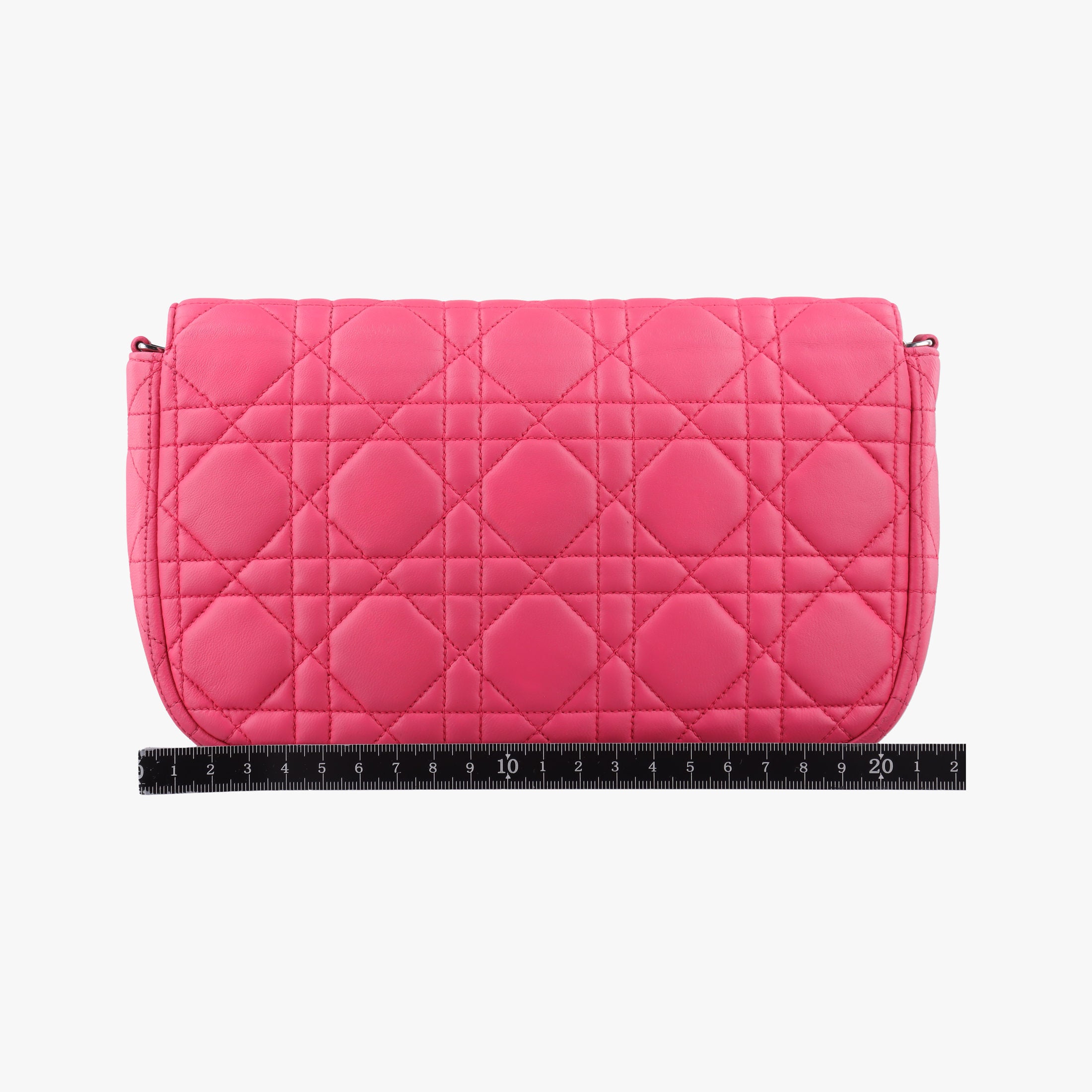 Secondhand Christian Dior Miss Dior CANNAGE New Lock Rose lambskin  shoulderbag | stylenewstar