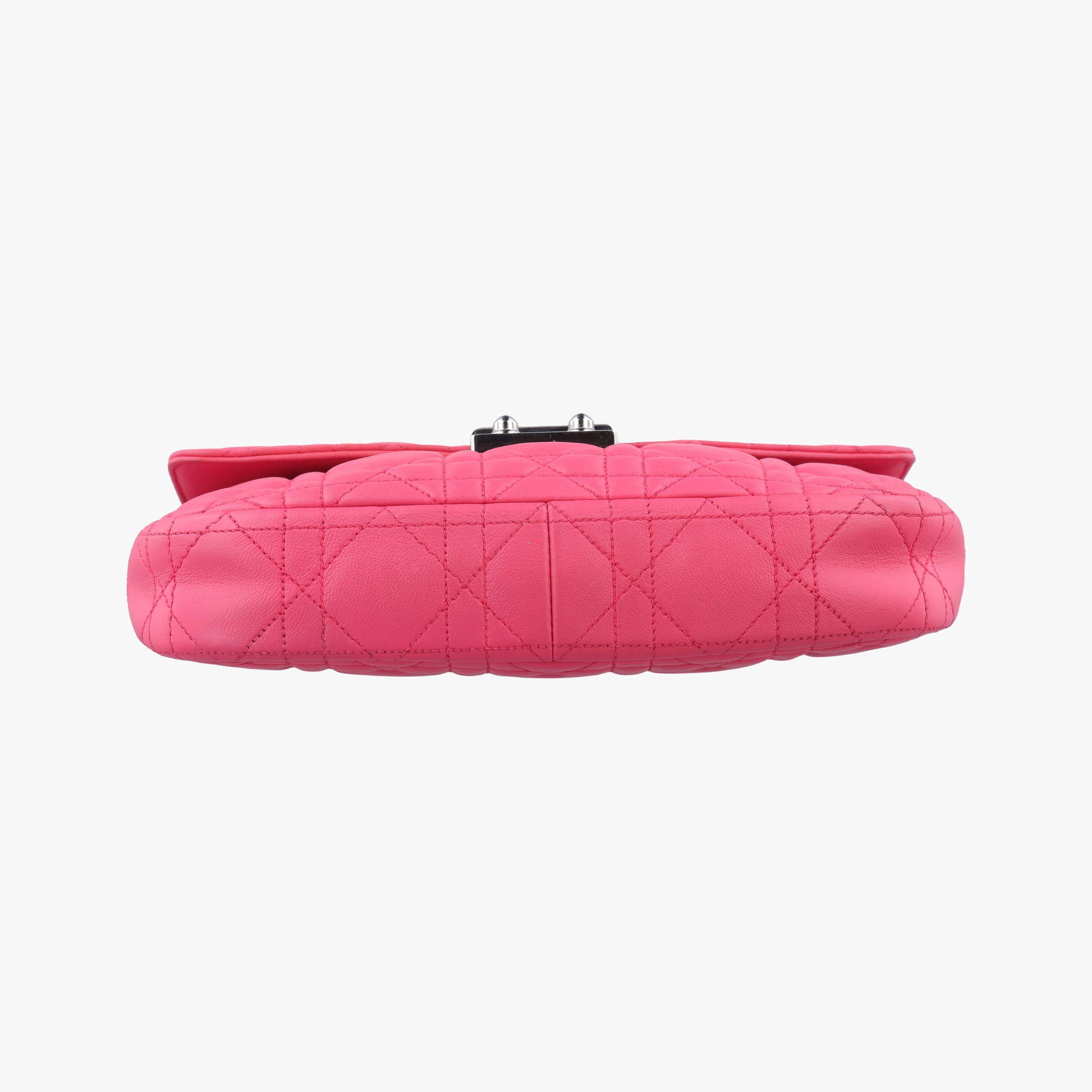 Secondhand Christian Dior Miss Dior CANNAGE New Lock Rose lambskin  shoulderbag | stylenewstar