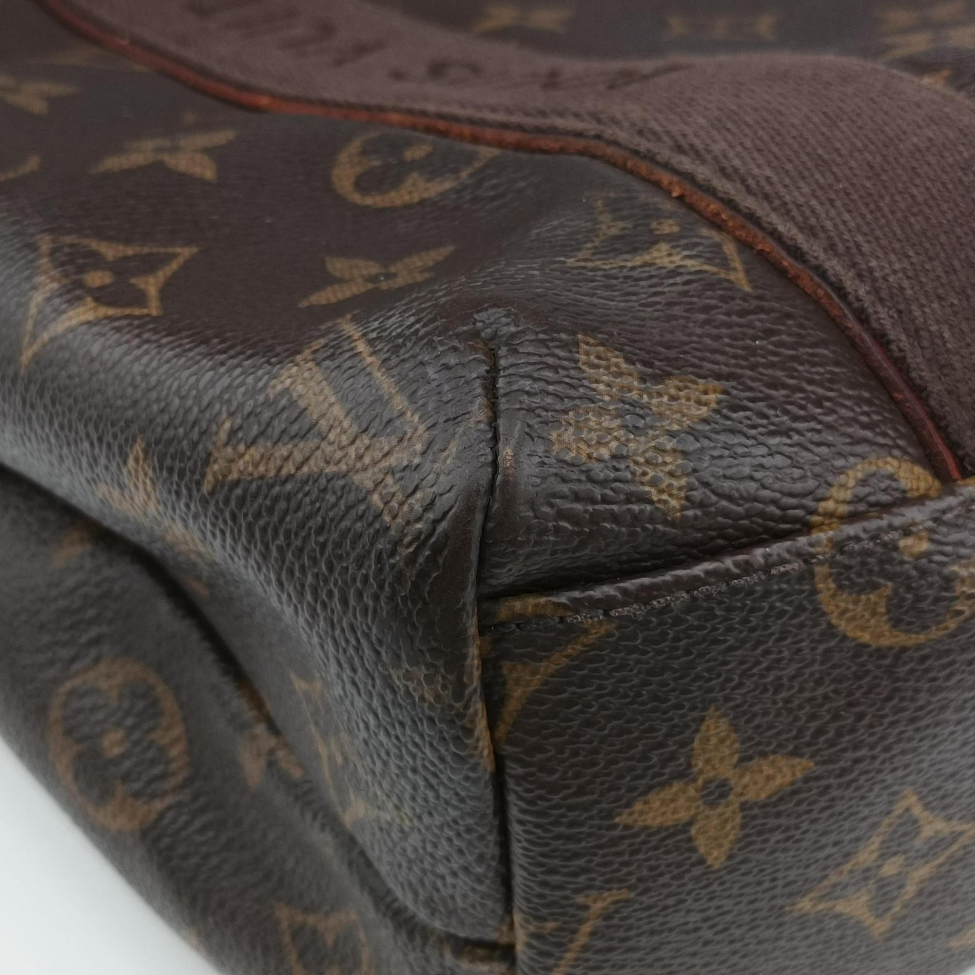 Pre-owned Louis Vuitton Cabas Beaubourg brown Monogram Canvas M53013 shoulderbag | stylenewstar