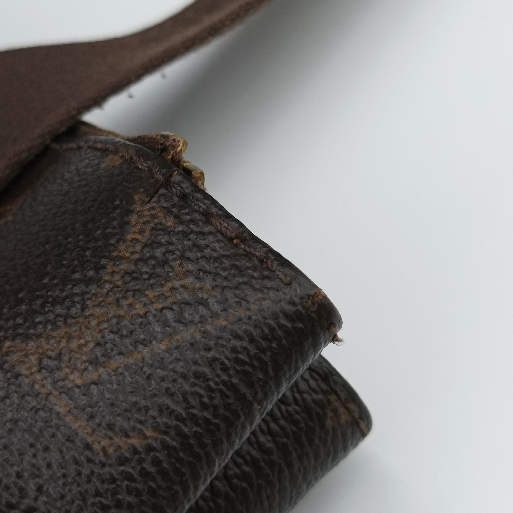 Pre-owned Louis Vuitton Cabas Beaubourg brown Monogram Canvas M53013 shoulderbag | stylenewstar