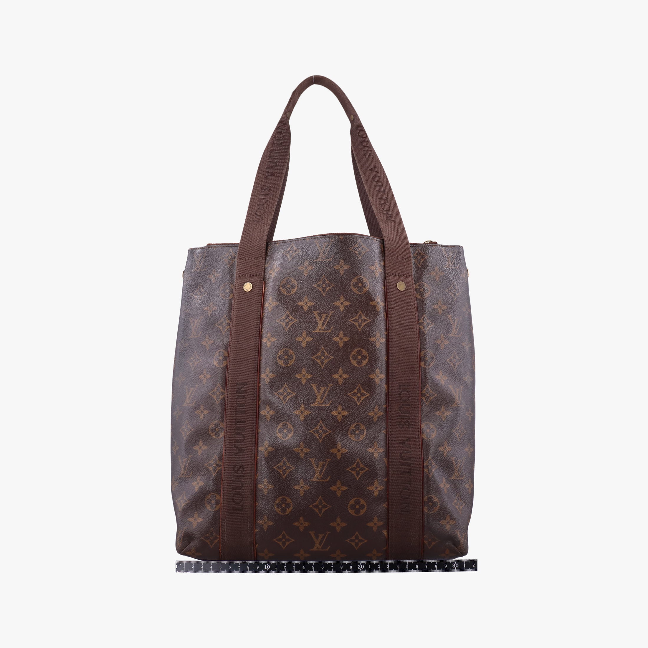 Pre-owned Louis Vuitton Cabas Beaubourg brown Monogram Canvas M53013 shoulderbag | stylenewstar