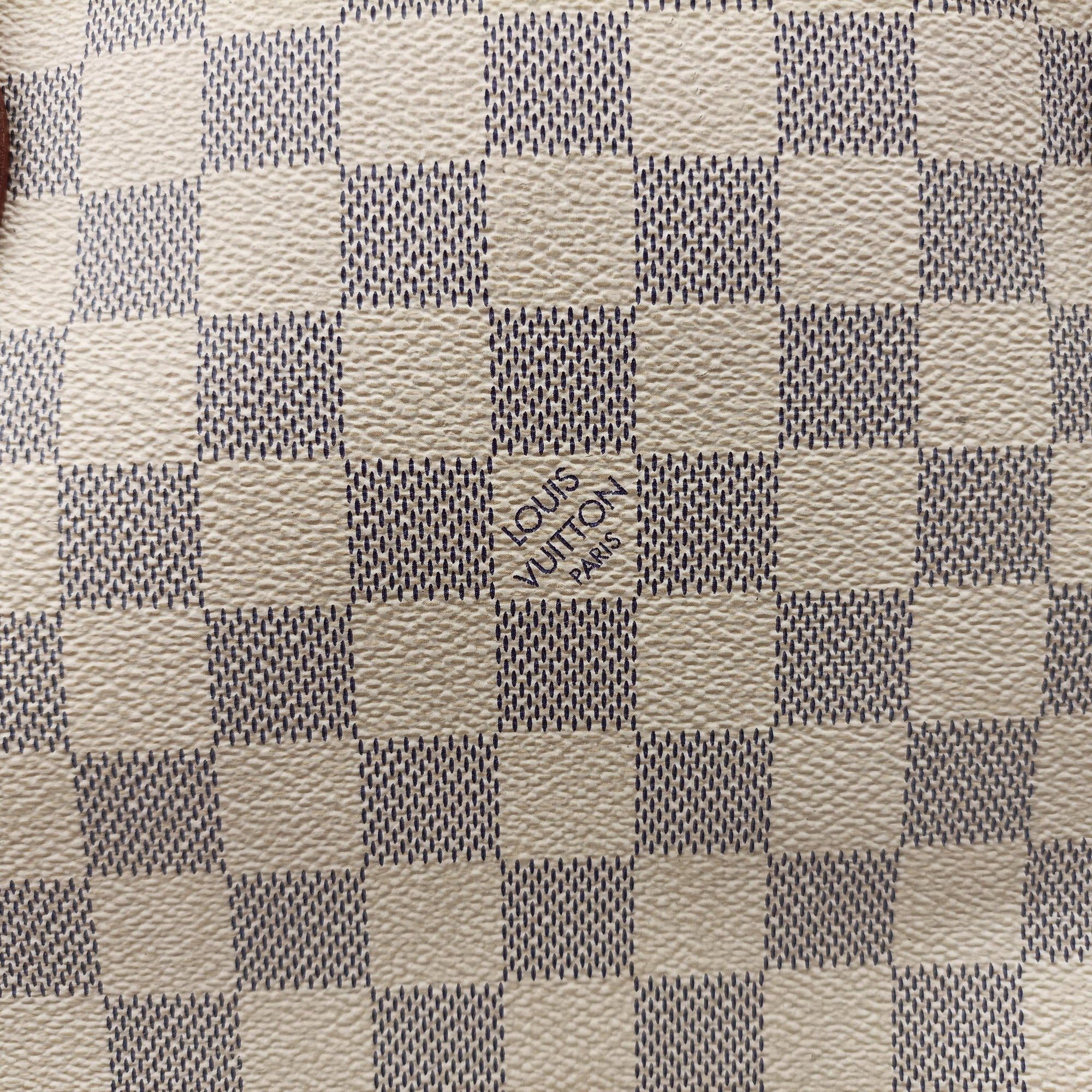 Secondhand Louis Vuitton NEVERFULL MM AZUR Damier Canvas N51107 shoulderbag | stylenewstar
