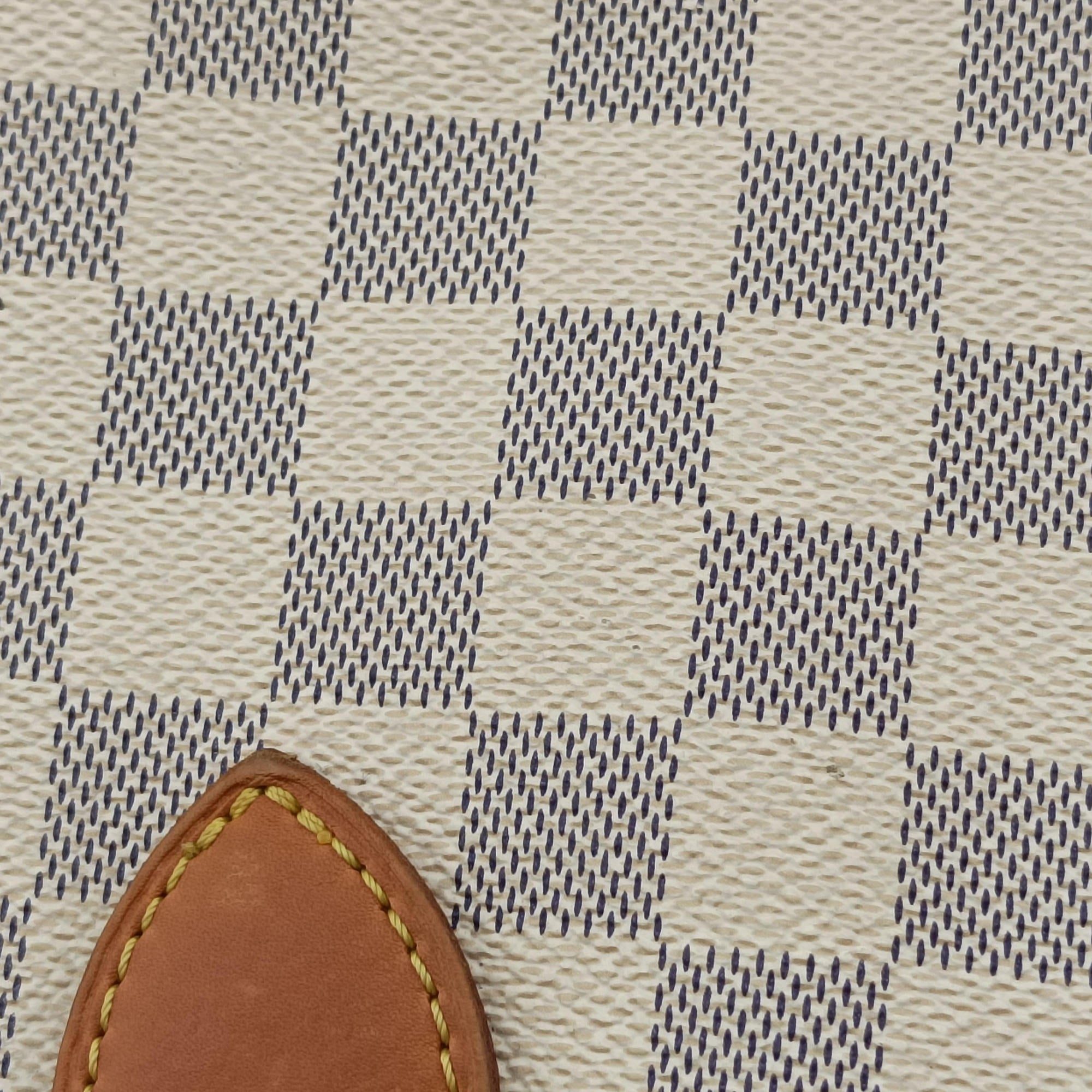 Secondhand Louis Vuitton NEVERFULL MM AZUR Damier Canvas N51107 shoulderbag | stylenewstar