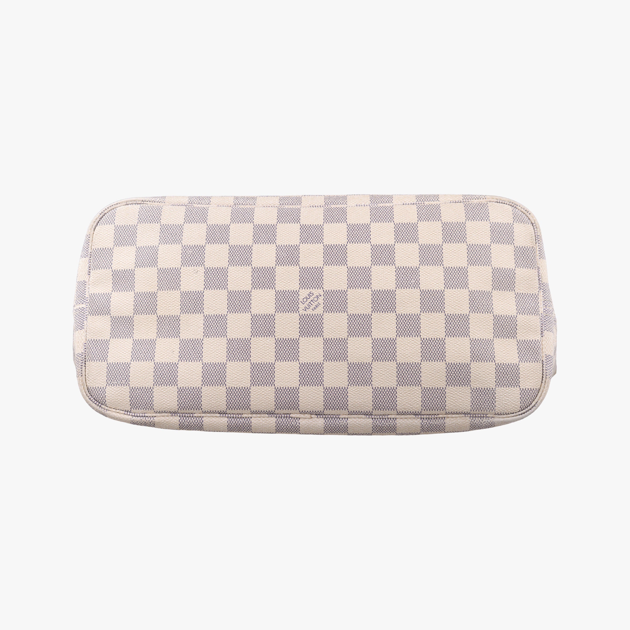 Secondhand Louis Vuitton NEVERFULL MM AZUR Damier Canvas N51107 shoulderbag | stylenewstar