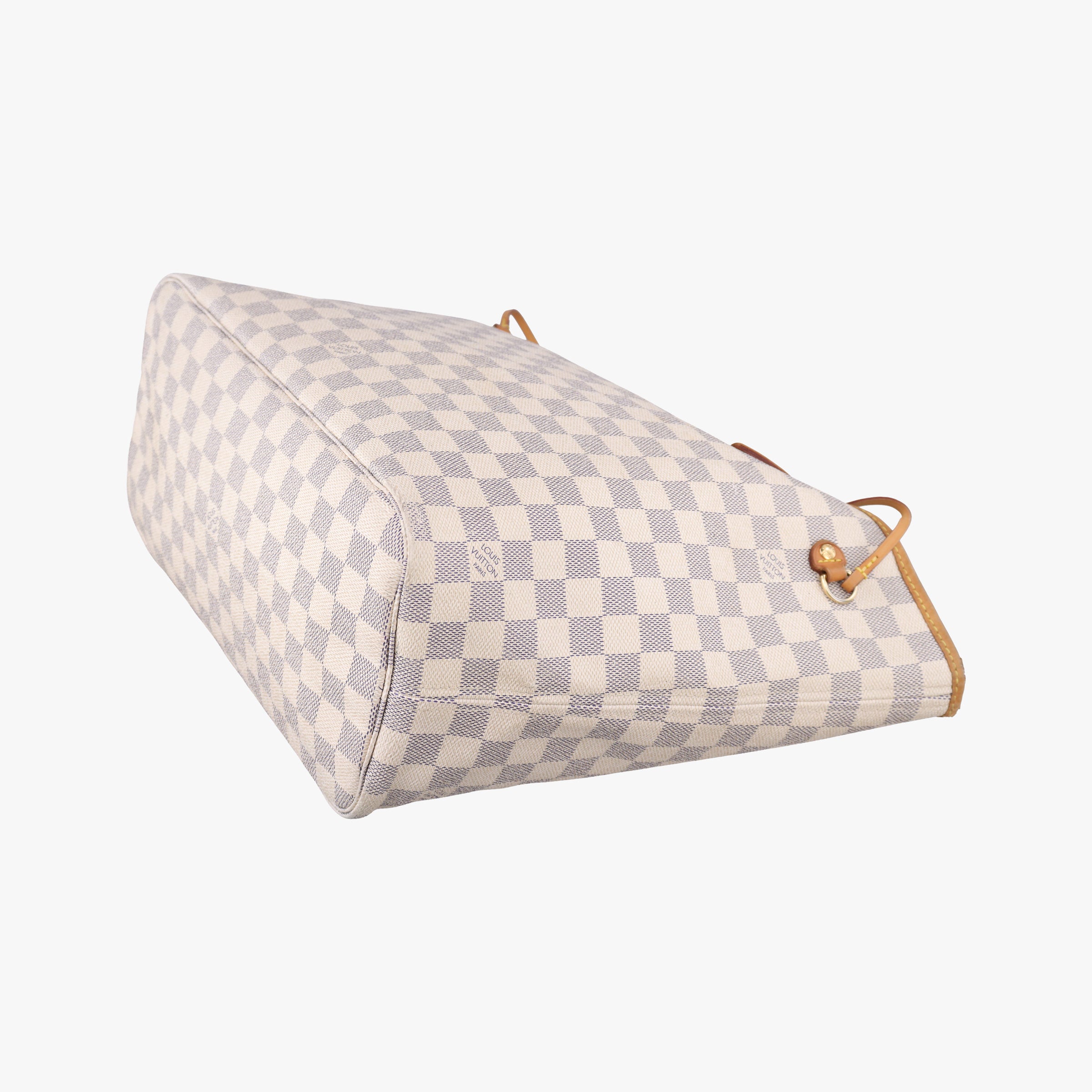Secondhand Louis Vuitton NEVERFULL MM AZUR Damier Canvas N51107 shoulderbag | stylenewstar